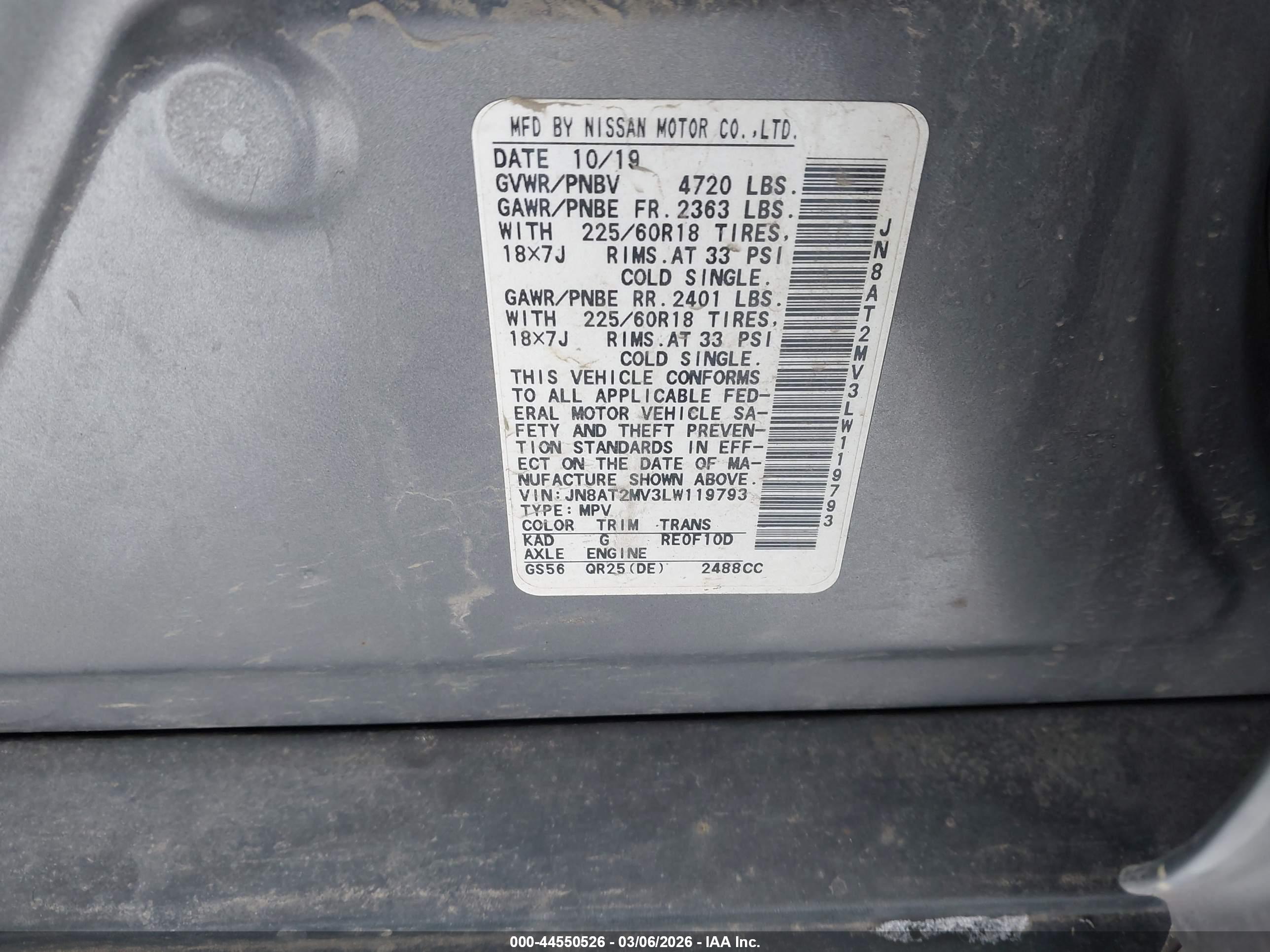 NISSAN ROGUE image 9