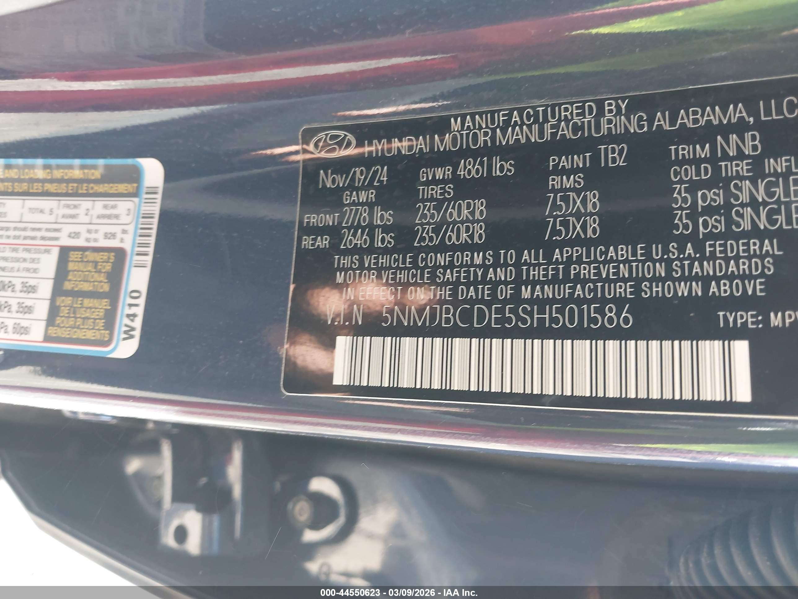 HYUNDAI TUCSON image 9