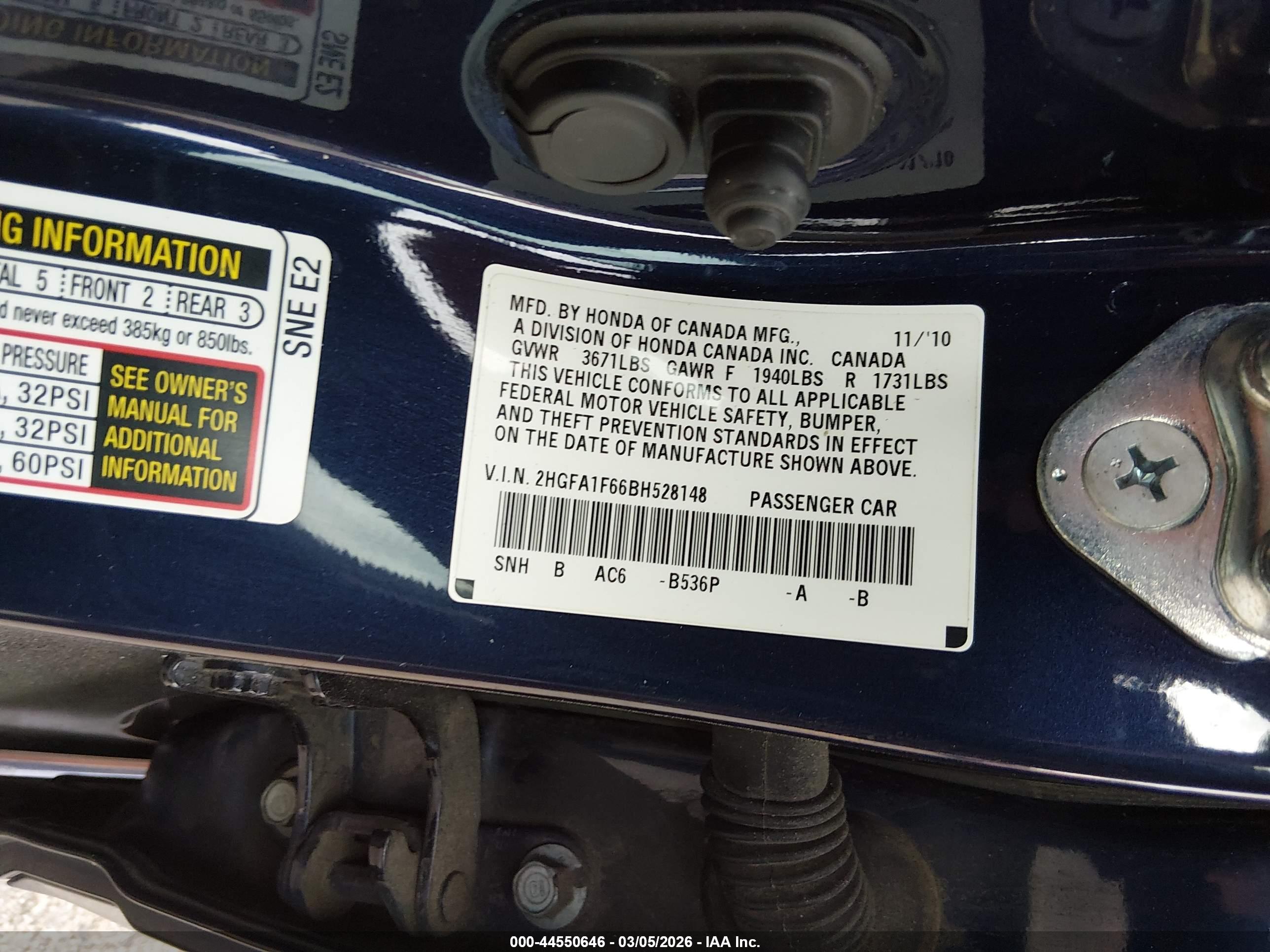 HONDA CIVIC image 9