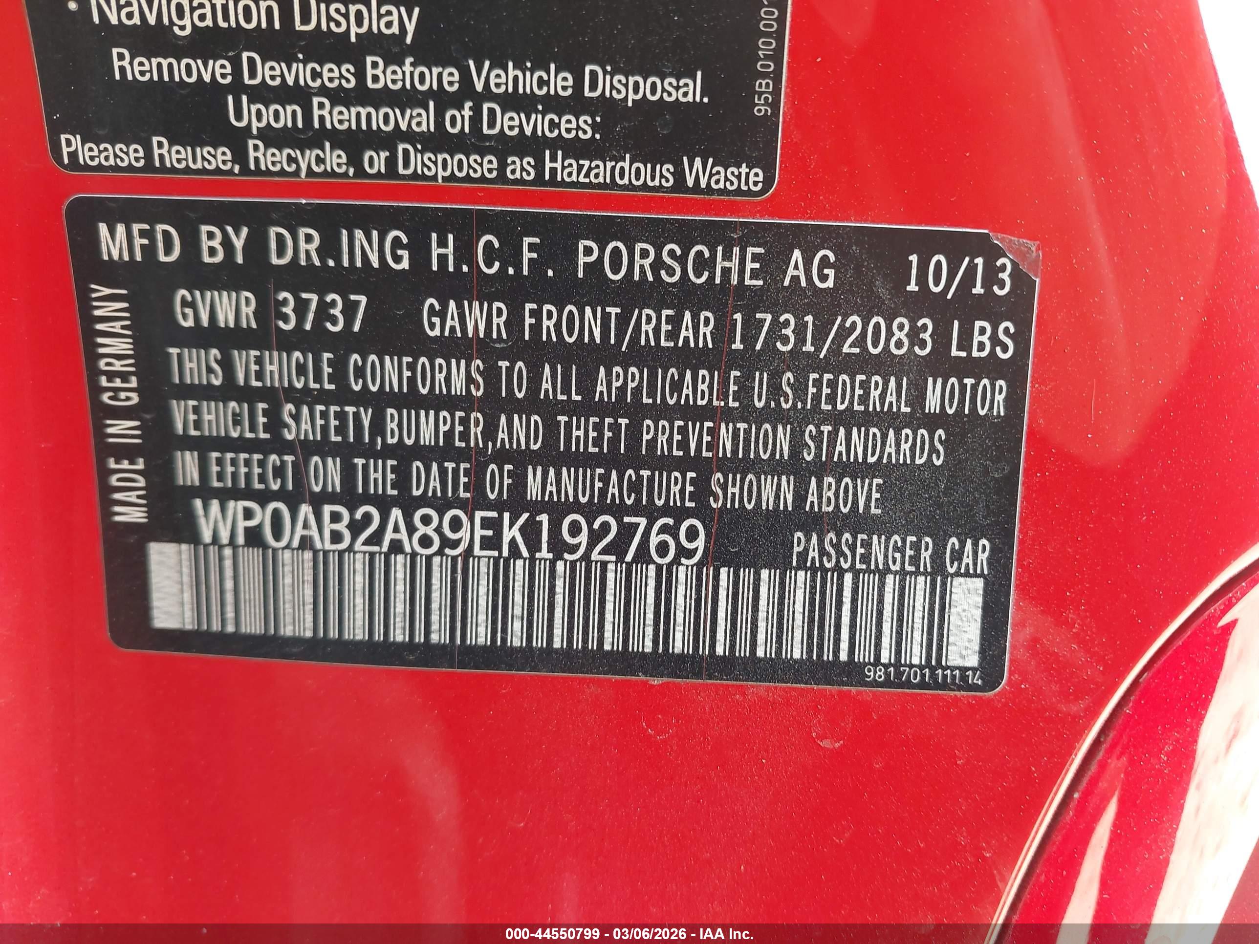 PORSCHE CAYMAN image 9