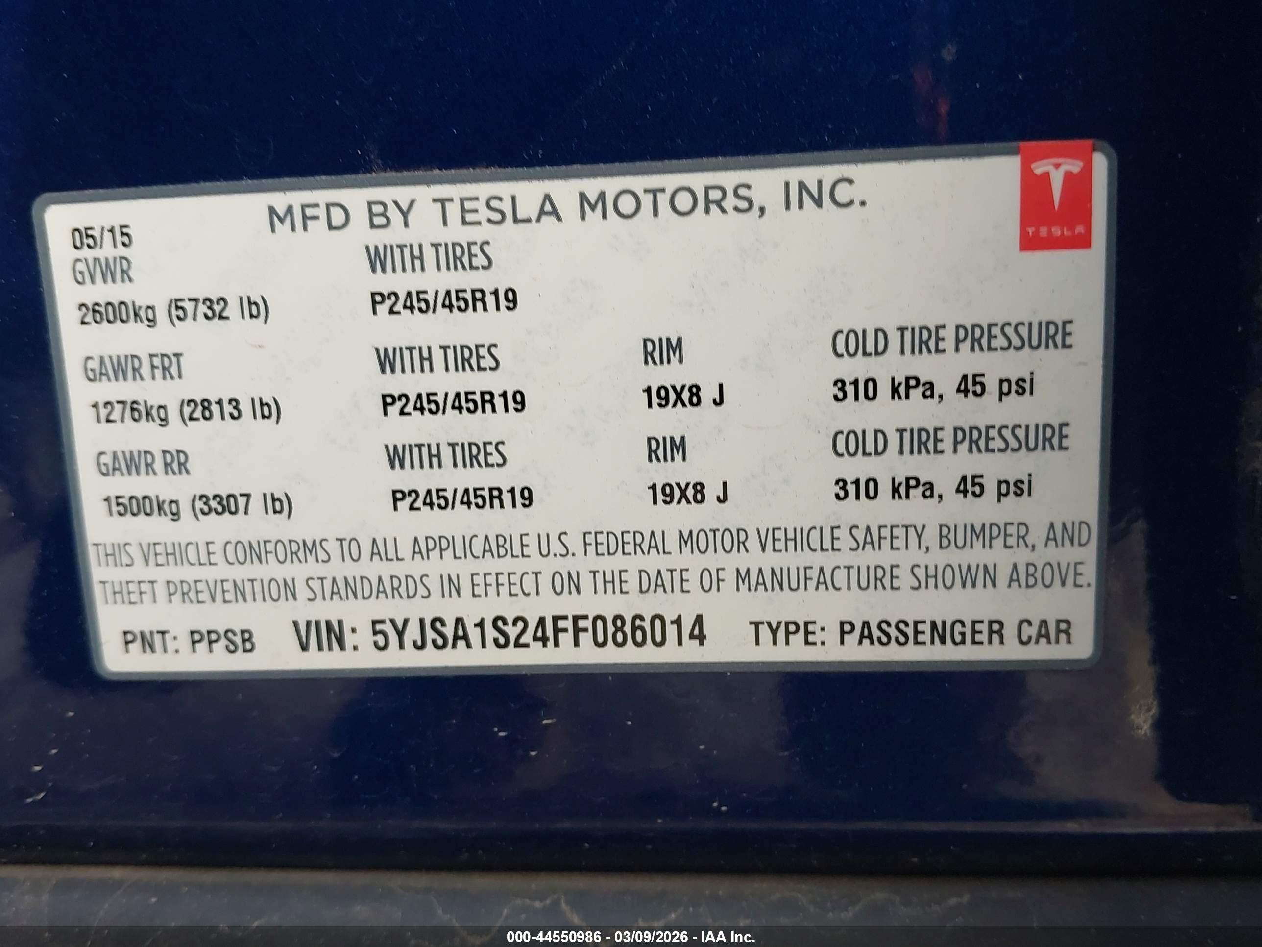 TESLA MODEL image 9