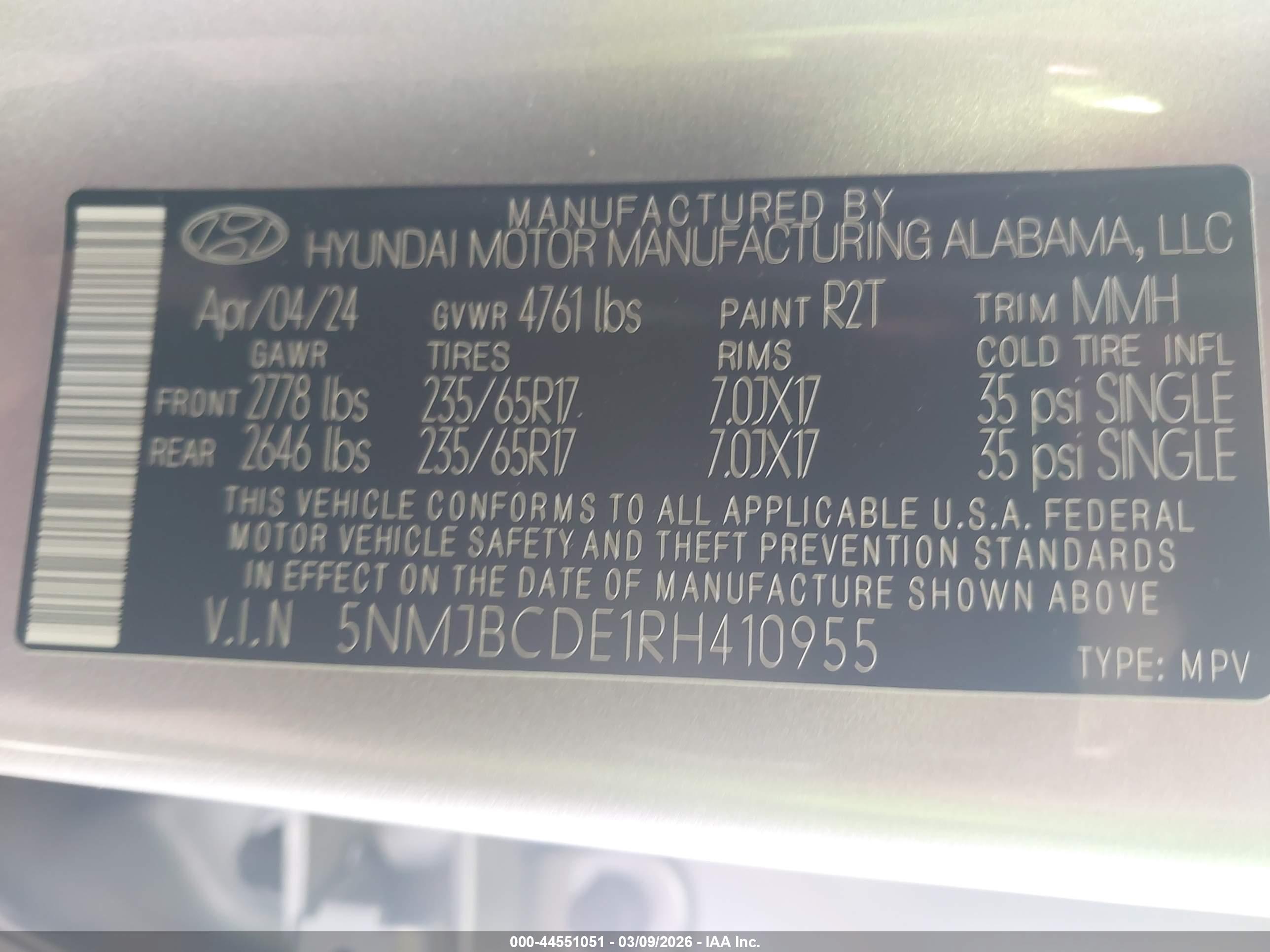 HYUNDAI TUCSON image 9