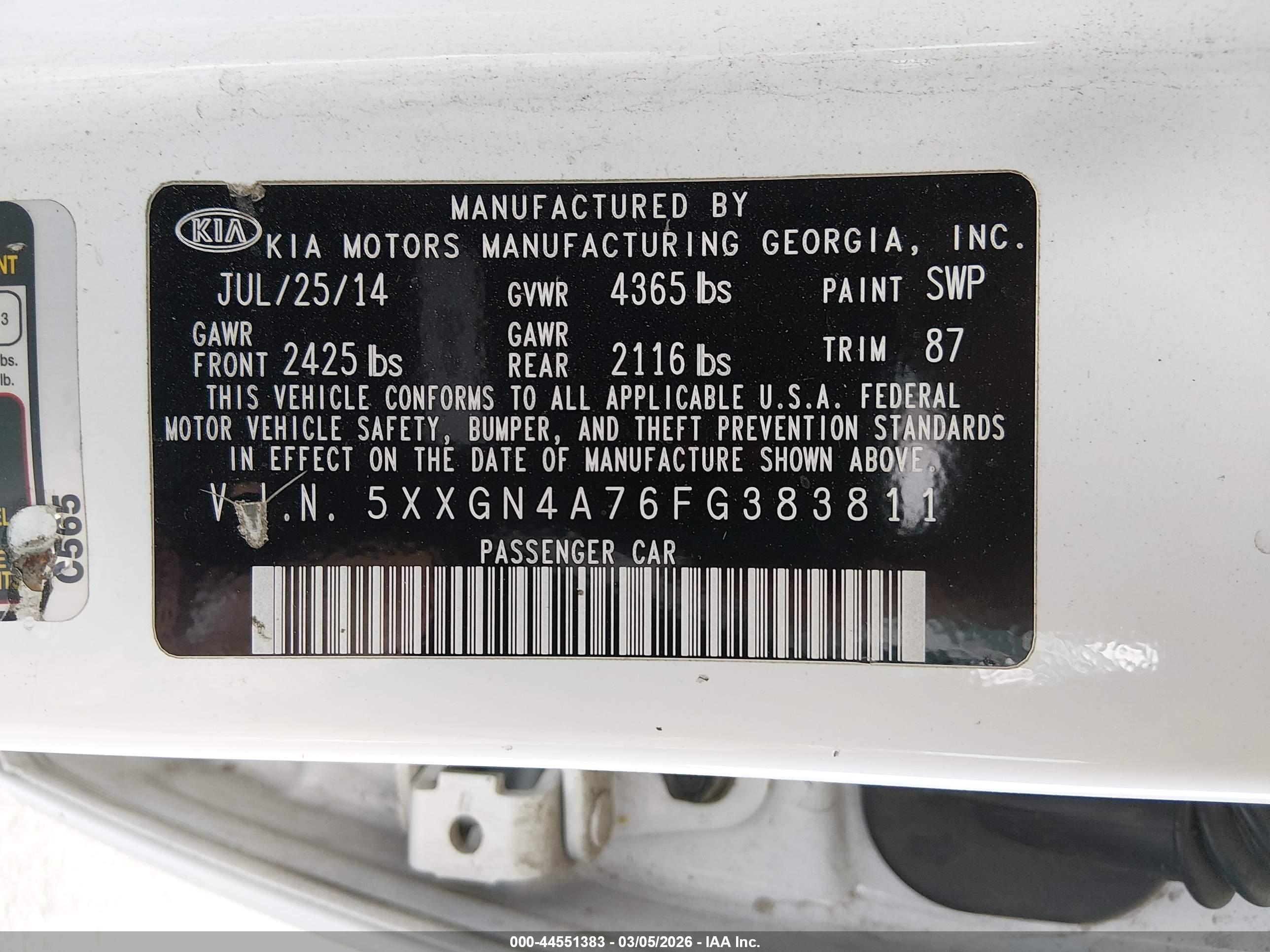 KIA OPTIMA image 9