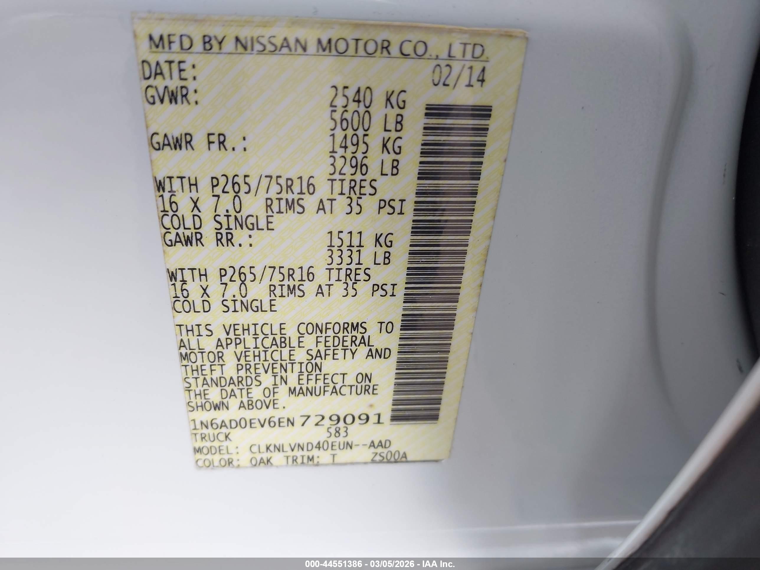 NISSAN FRONTIER image 9