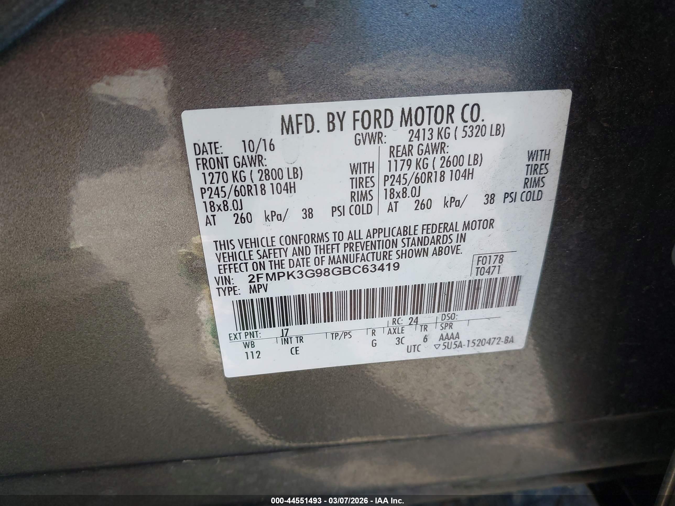 FORD EDGE image 9