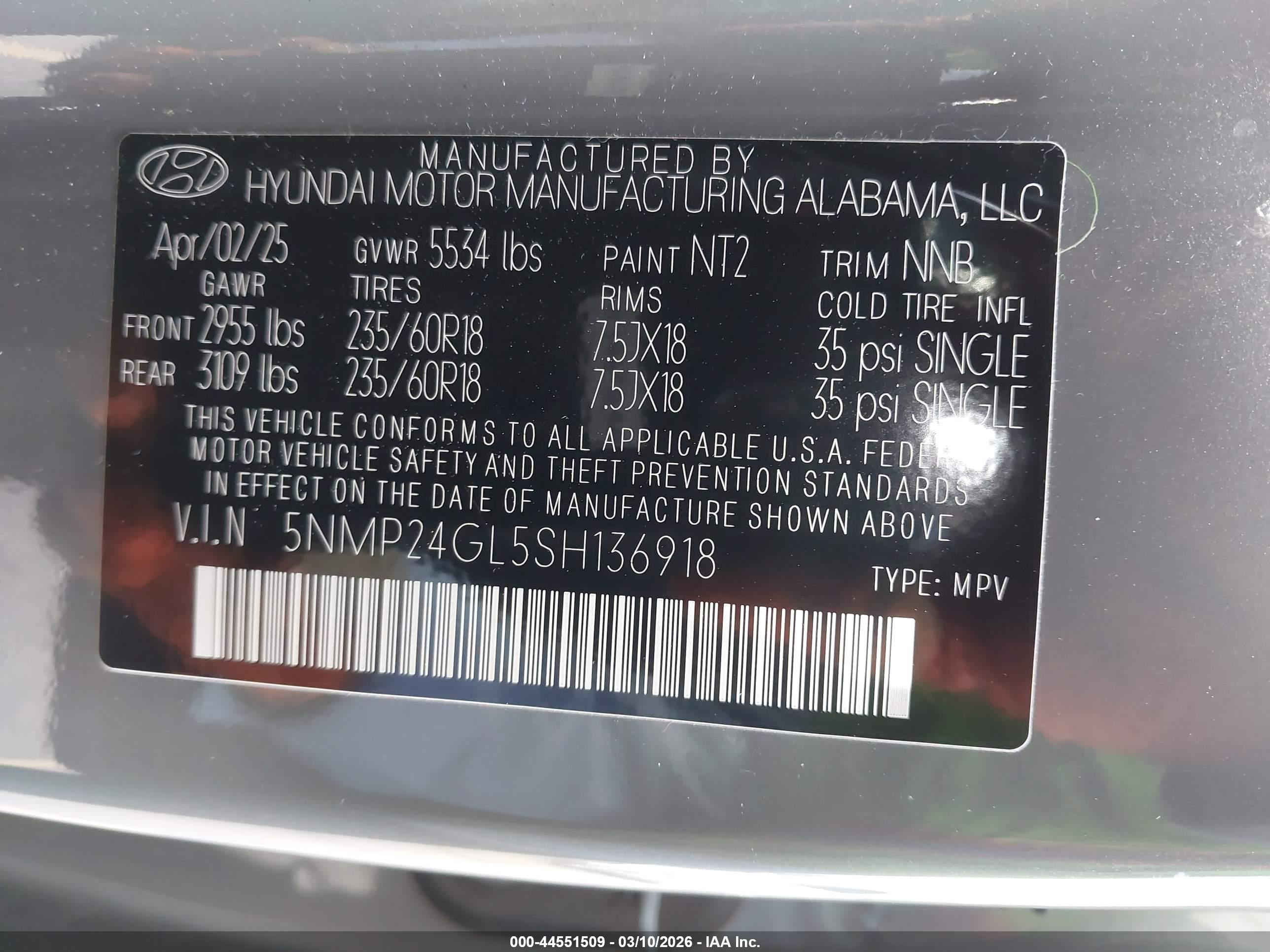 HYUNDAI SANTA image 9