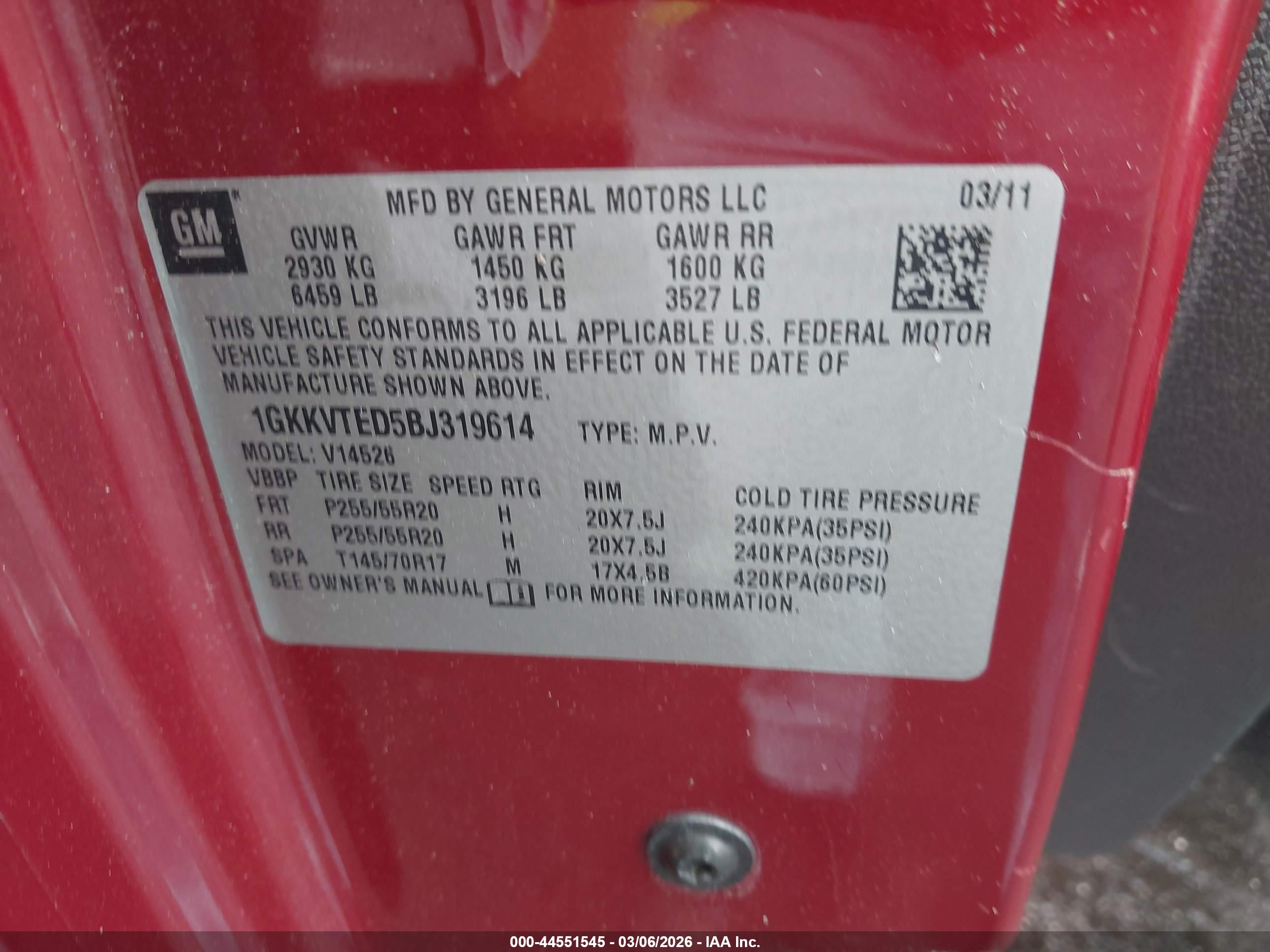 GMC ACADIA image 9