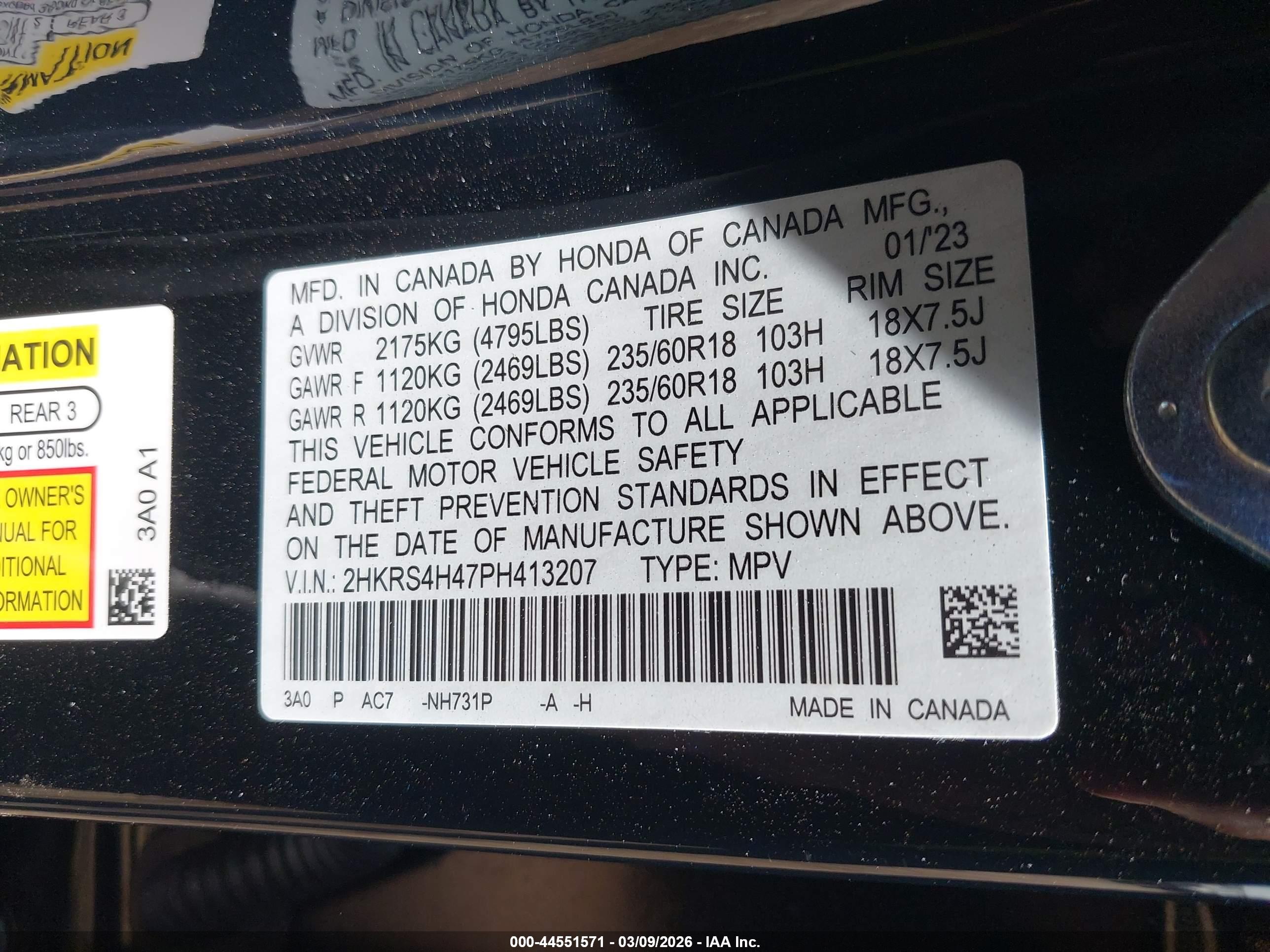 HONDA CR-V image 9