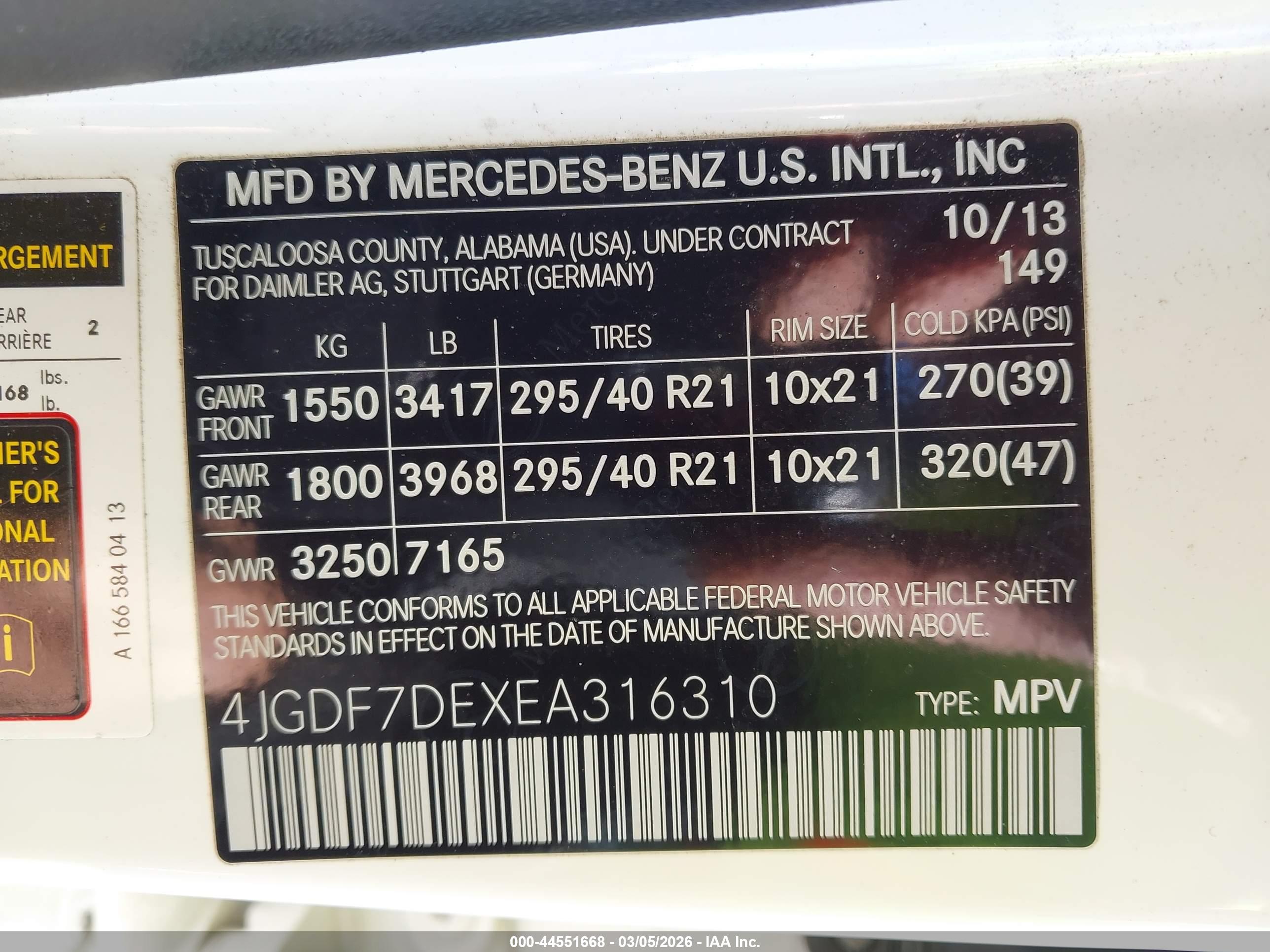 MERCEDES-BENZ GL image 9