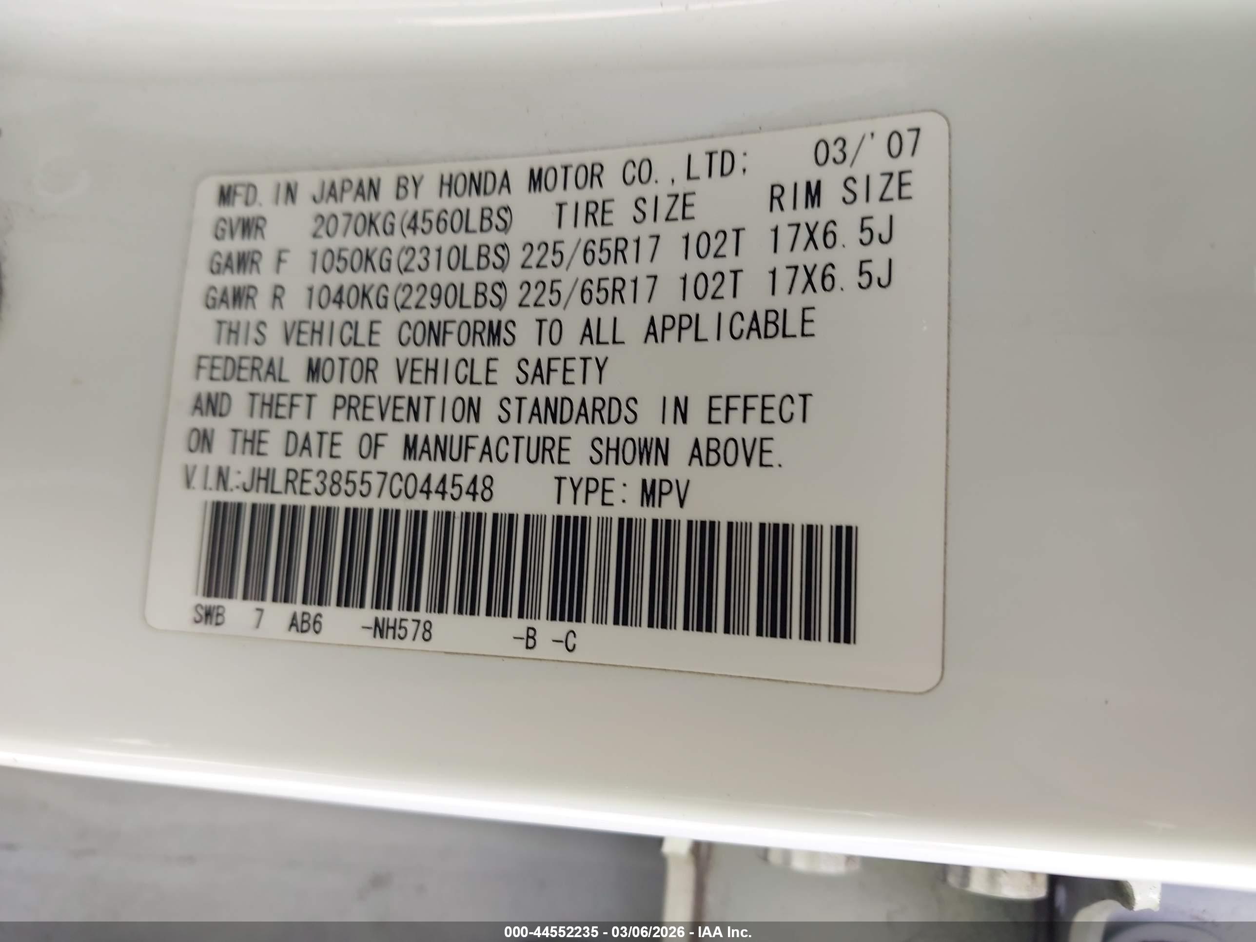 HONDA CR-V image 9