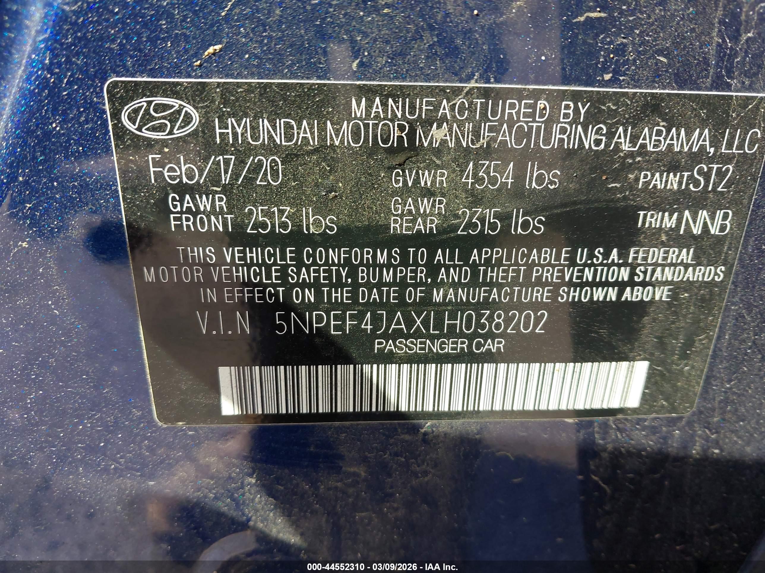 HYUNDAI SONATA image 9