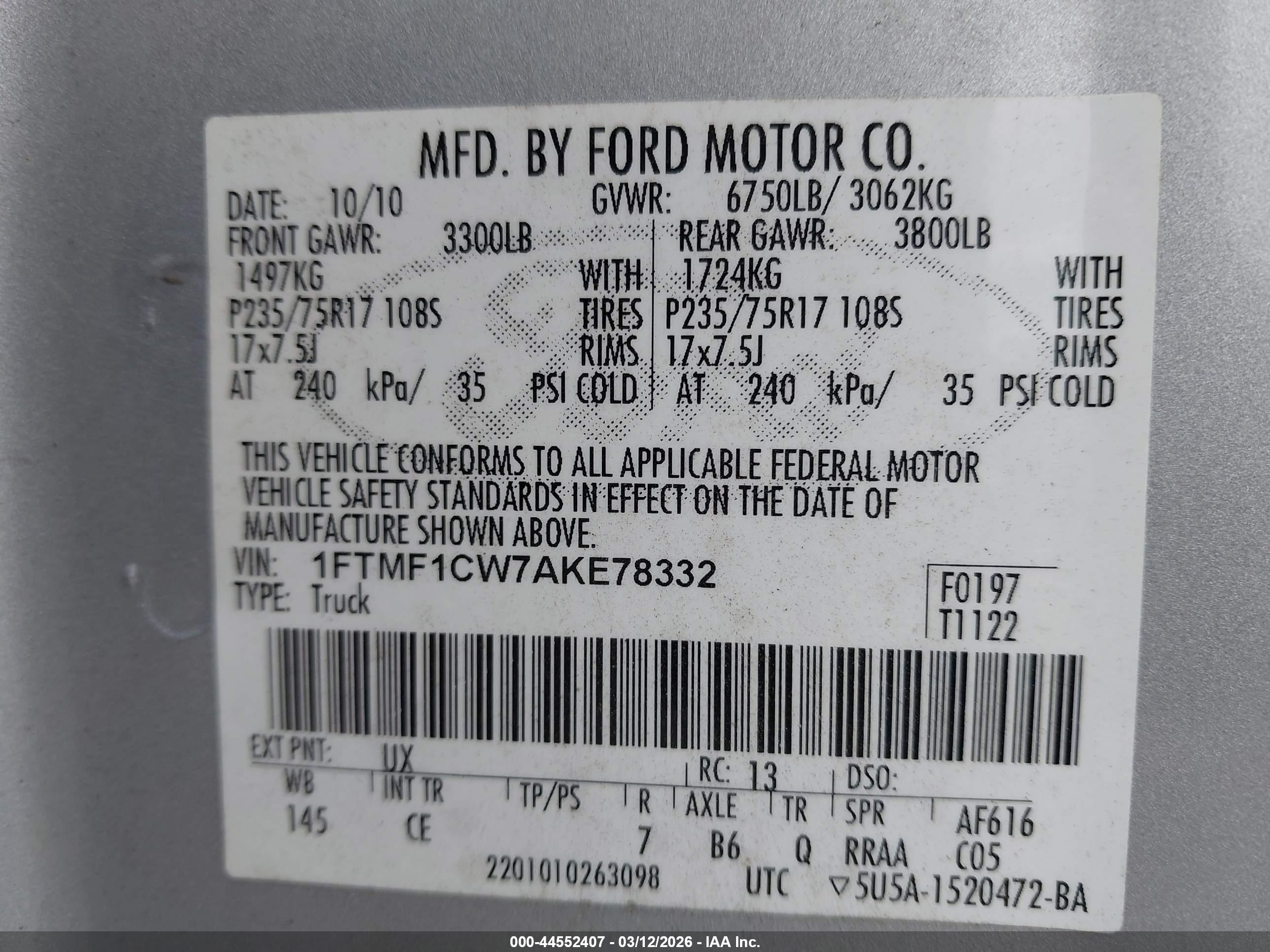 FORD F-150 image 9