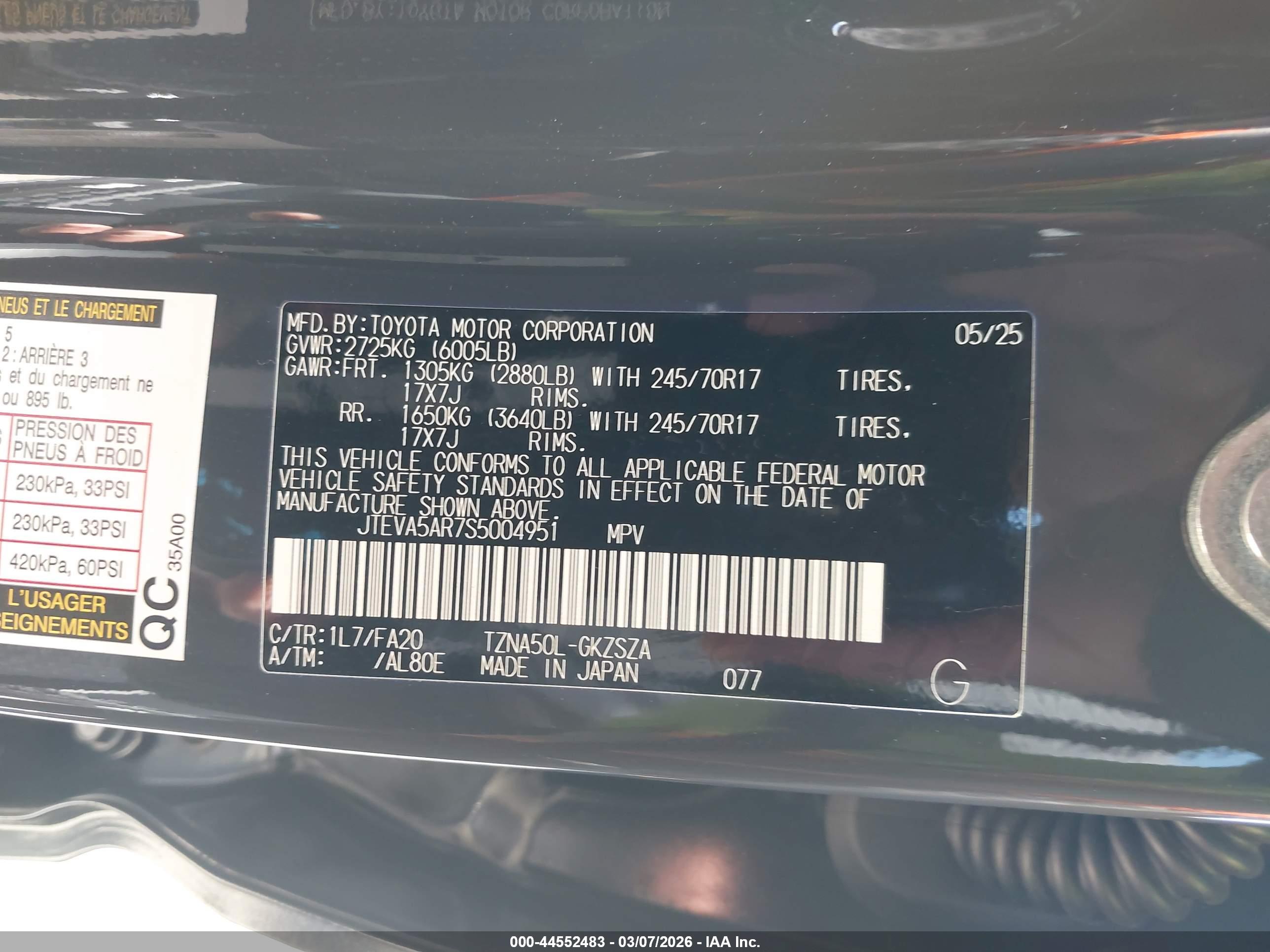 TOYOTA 4RUNNER image 9
