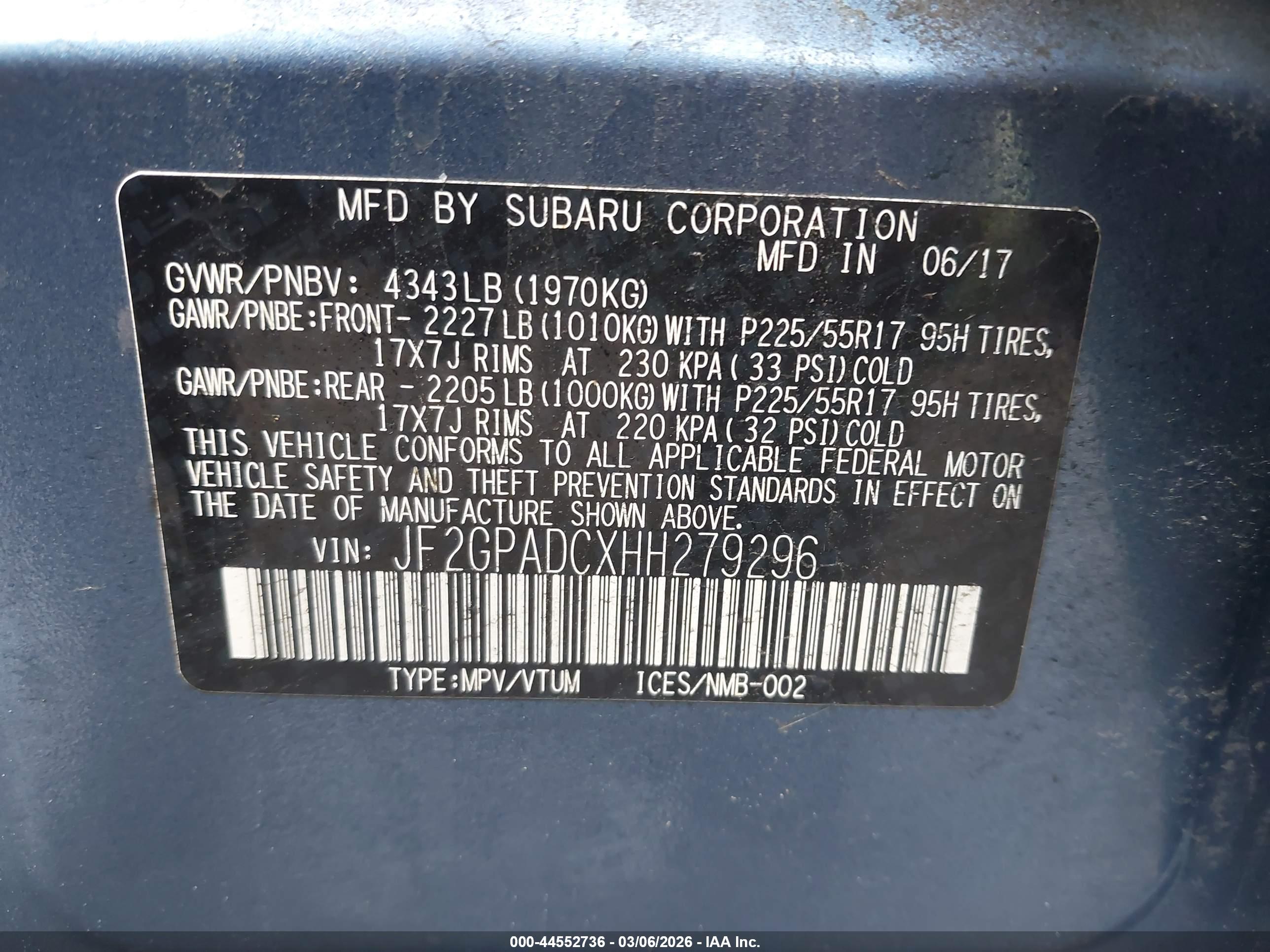 SUBARU CROSSTREK image 9