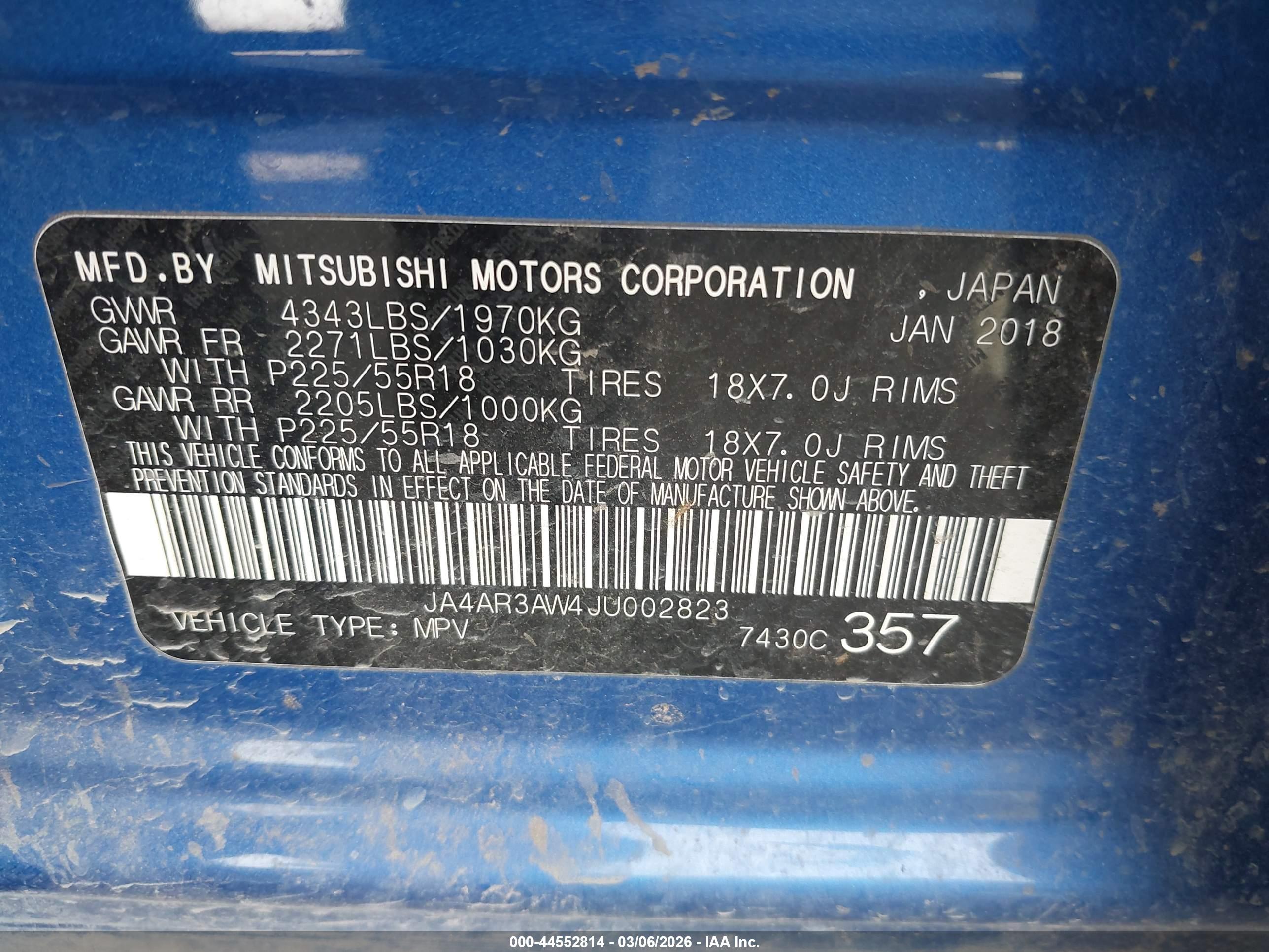 MITSUBISHI OUTLANDER image 9