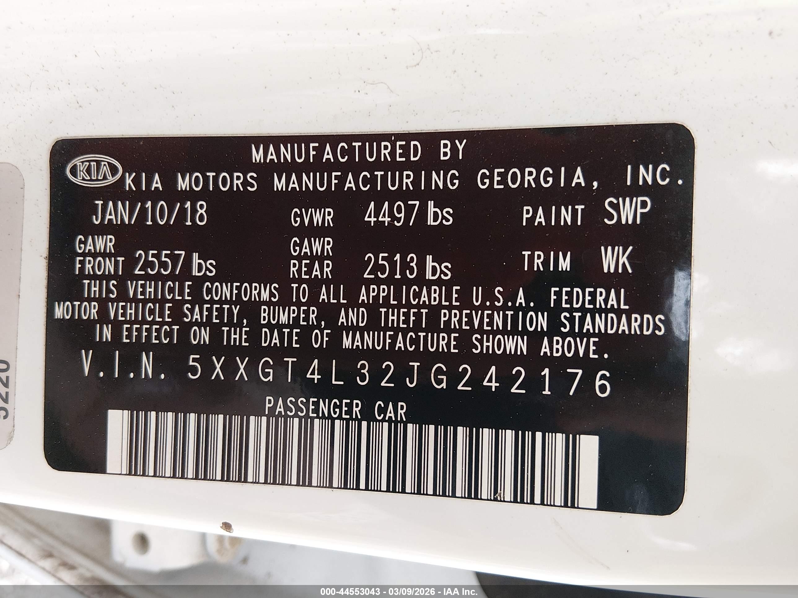 KIA OPTIMA image 9