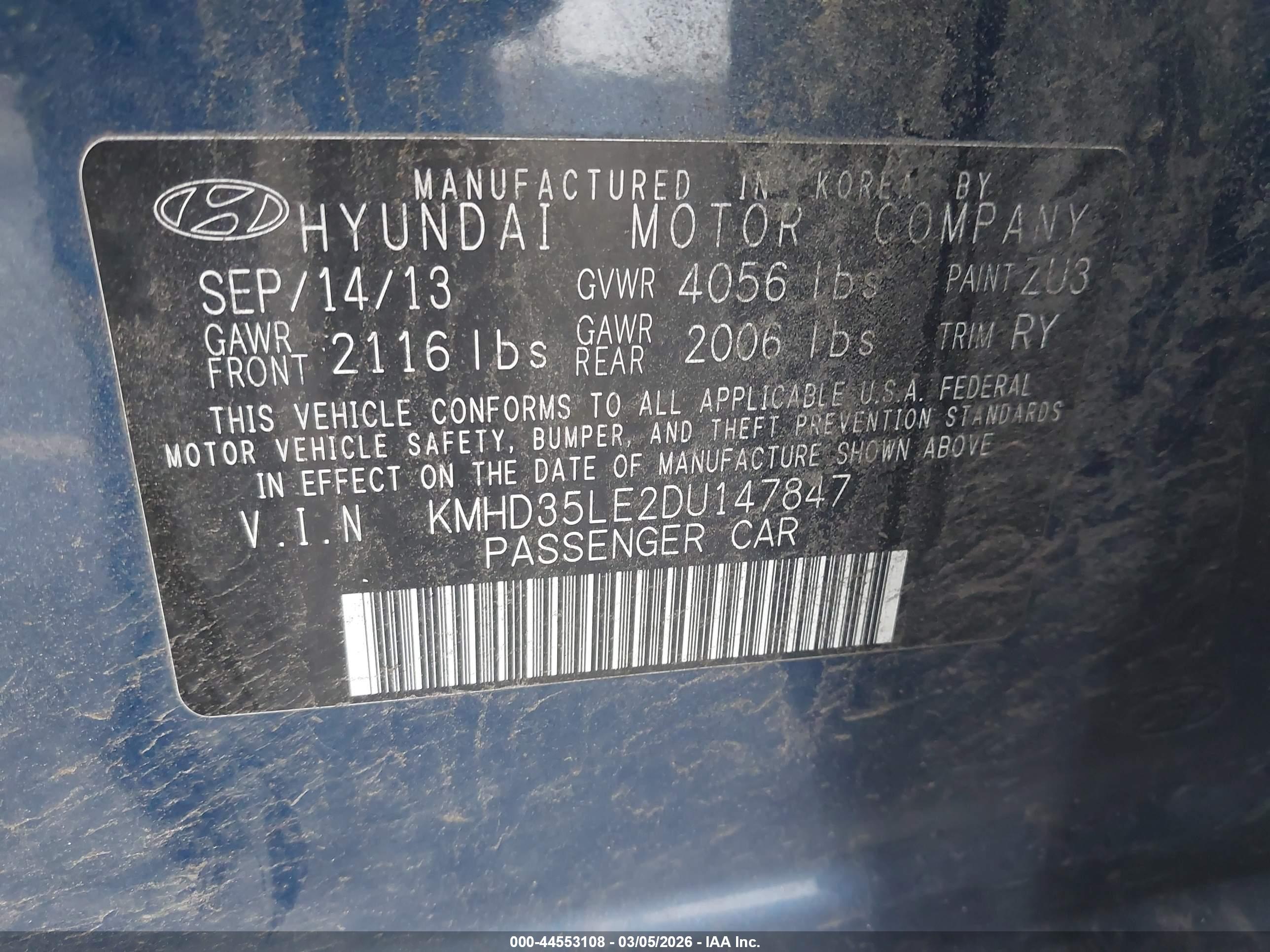 HYUNDAI ELANTRA image 9