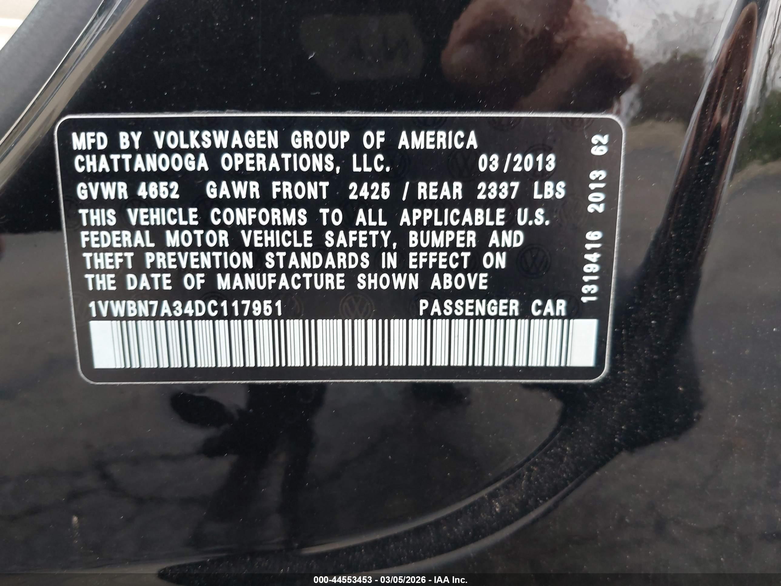 VOLKSWAGEN PASSAT image 9