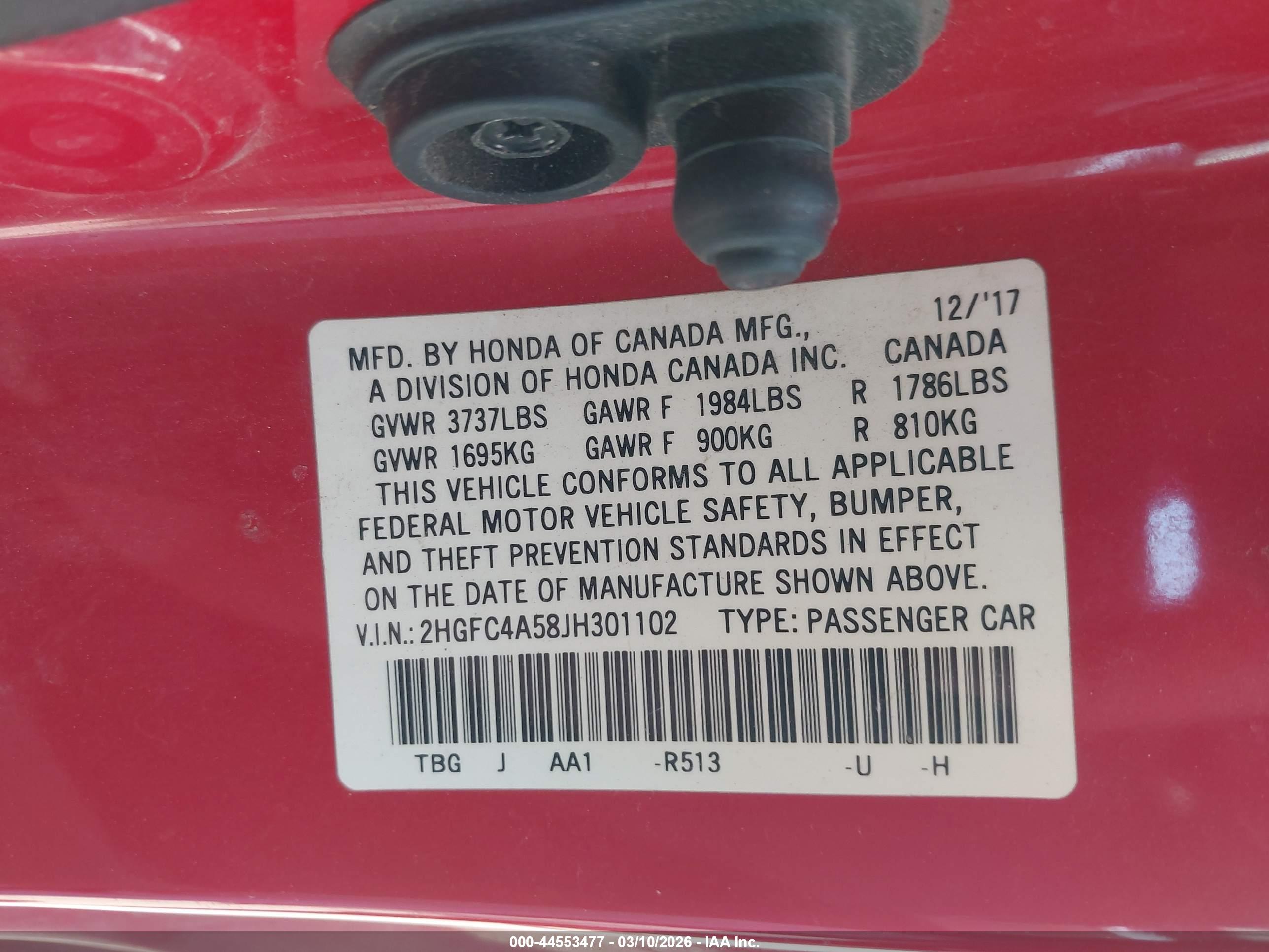 HONDA CIVIC image 9