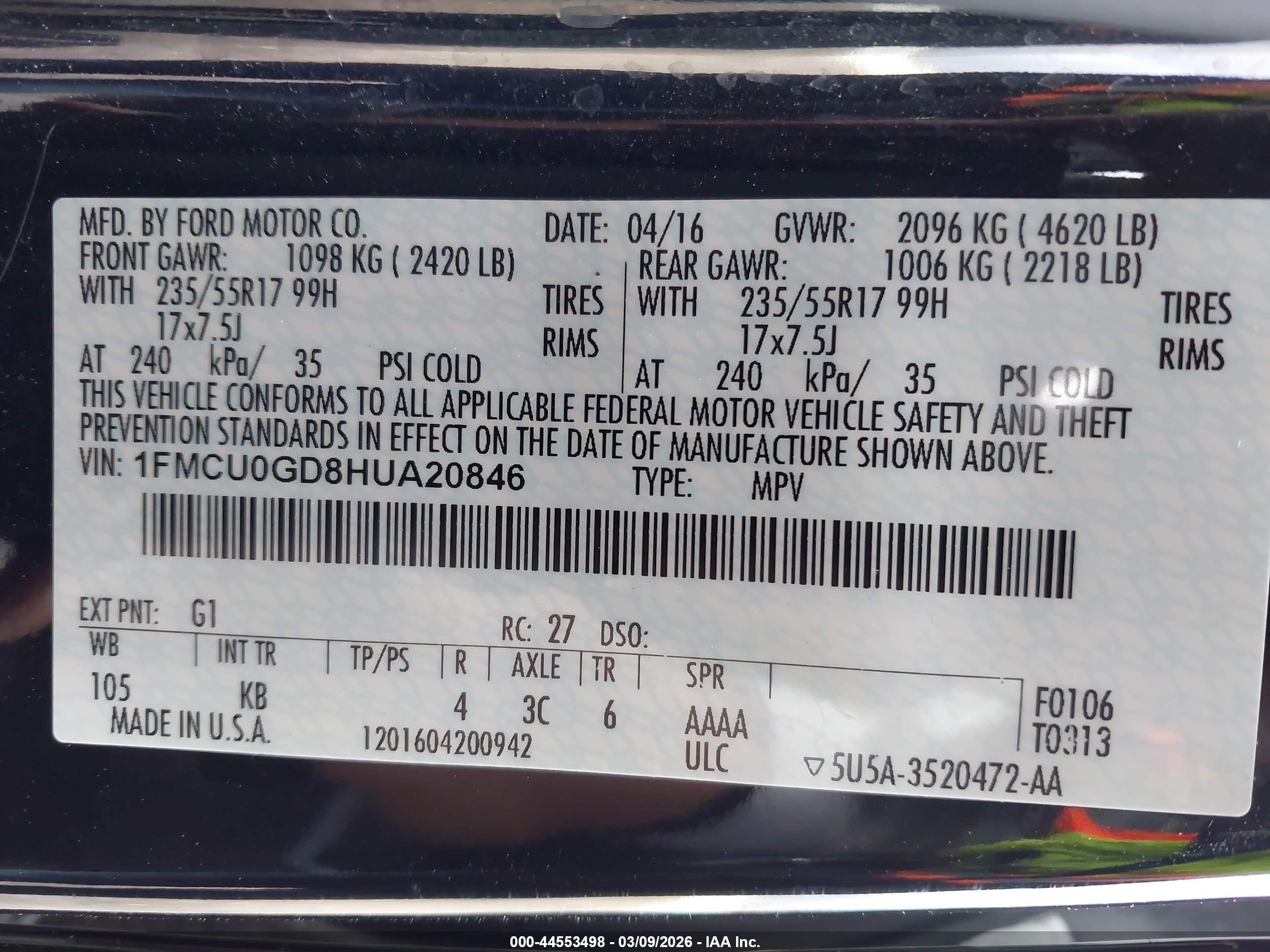 FORD ESCAPE image 9