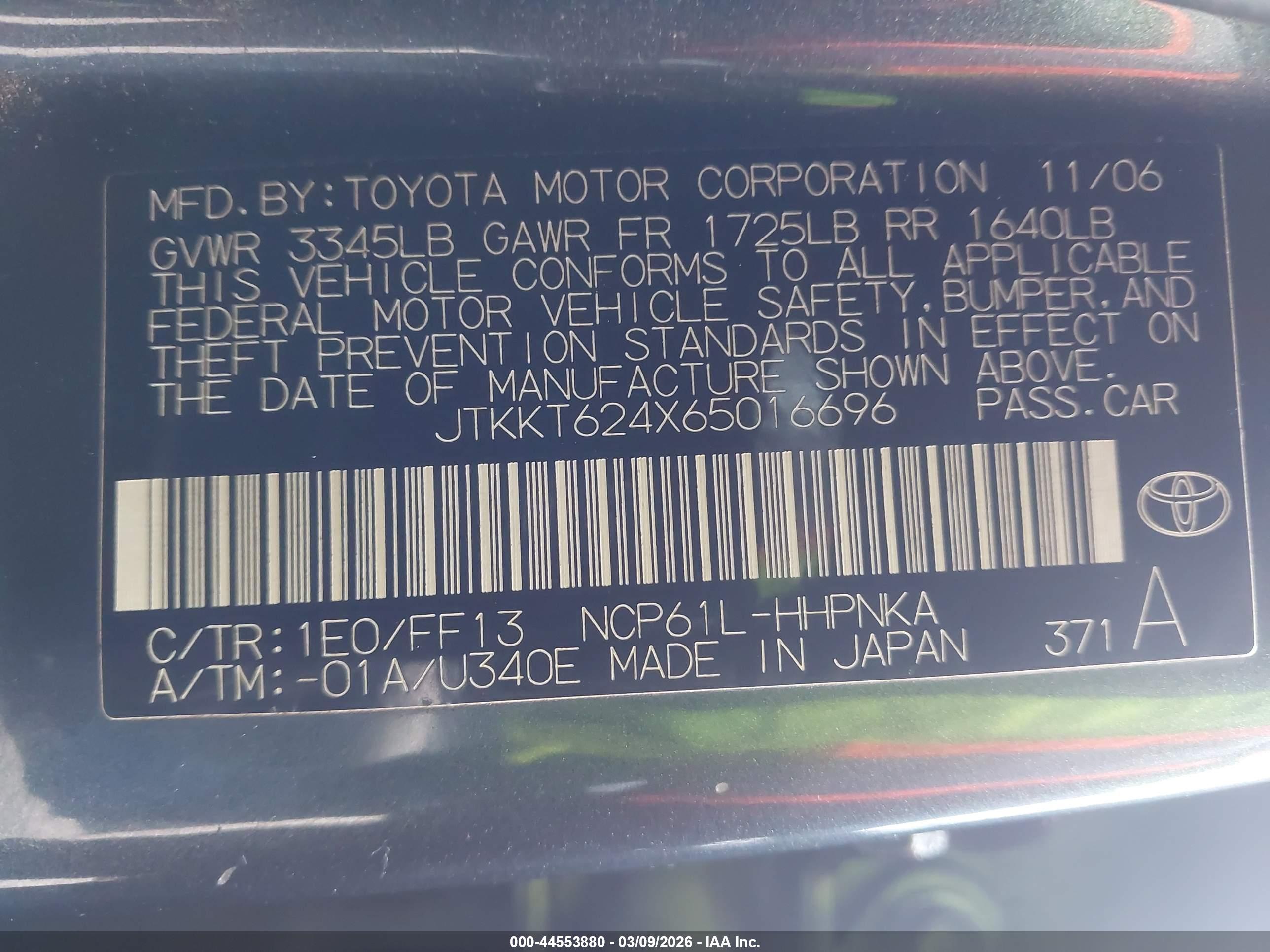 SCION XA image 9