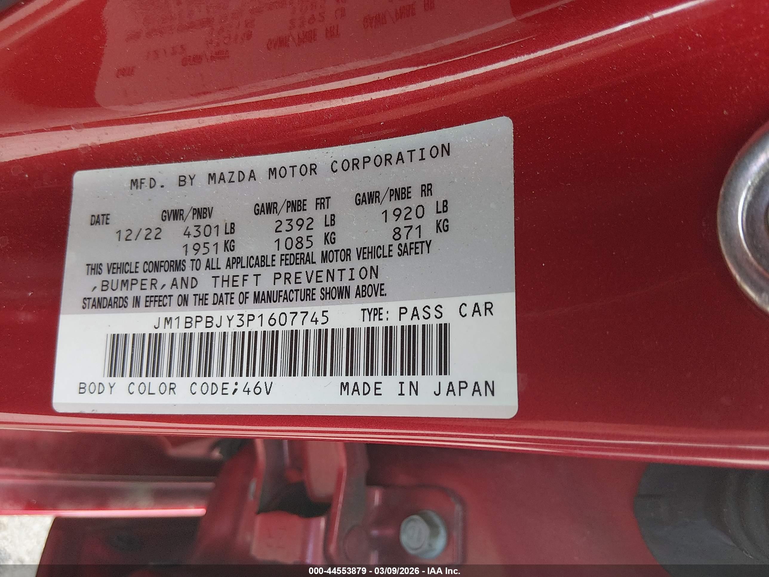 MAZDA MAZDA3 image 9