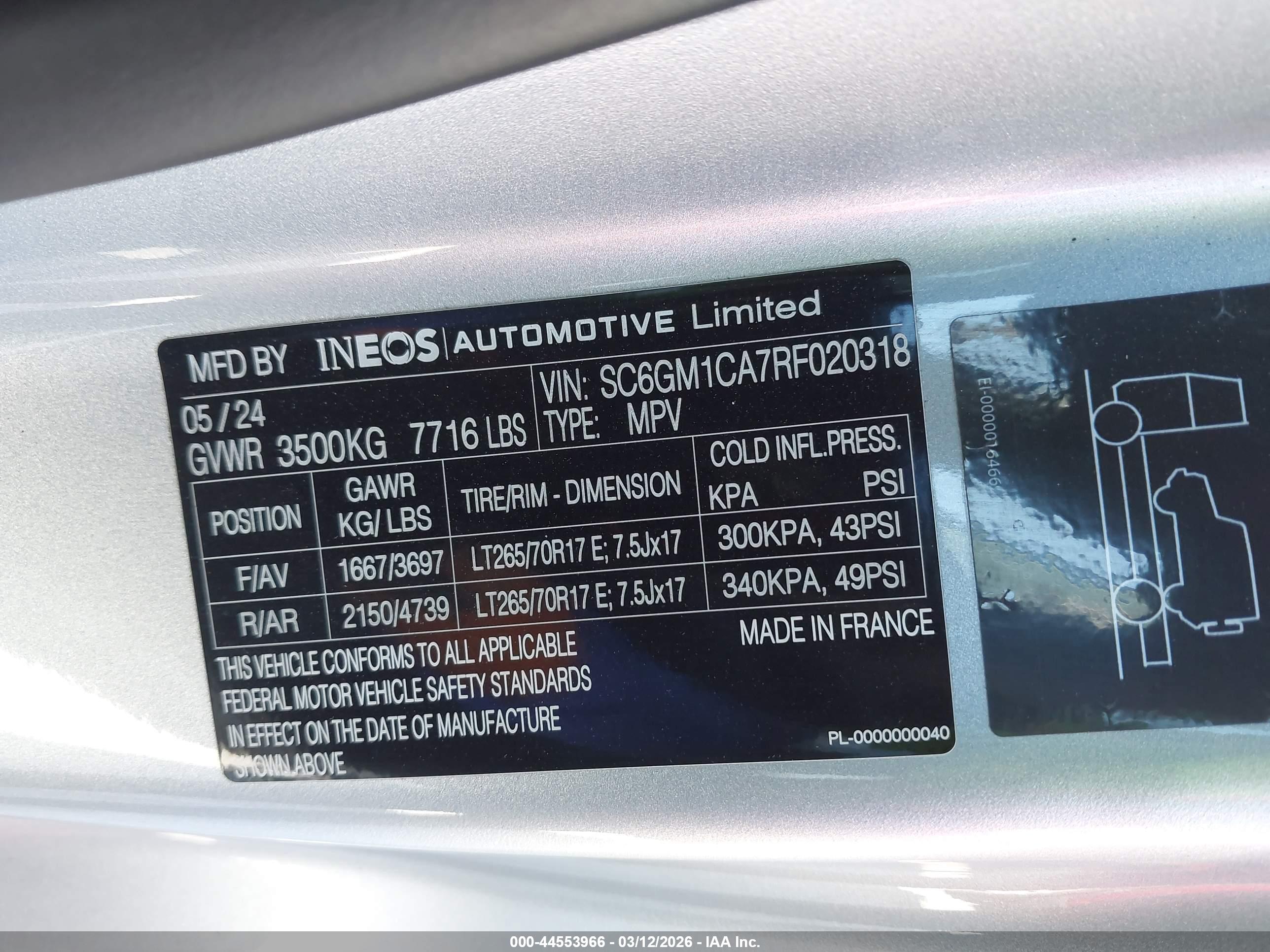INEOS GRENADIER image 9