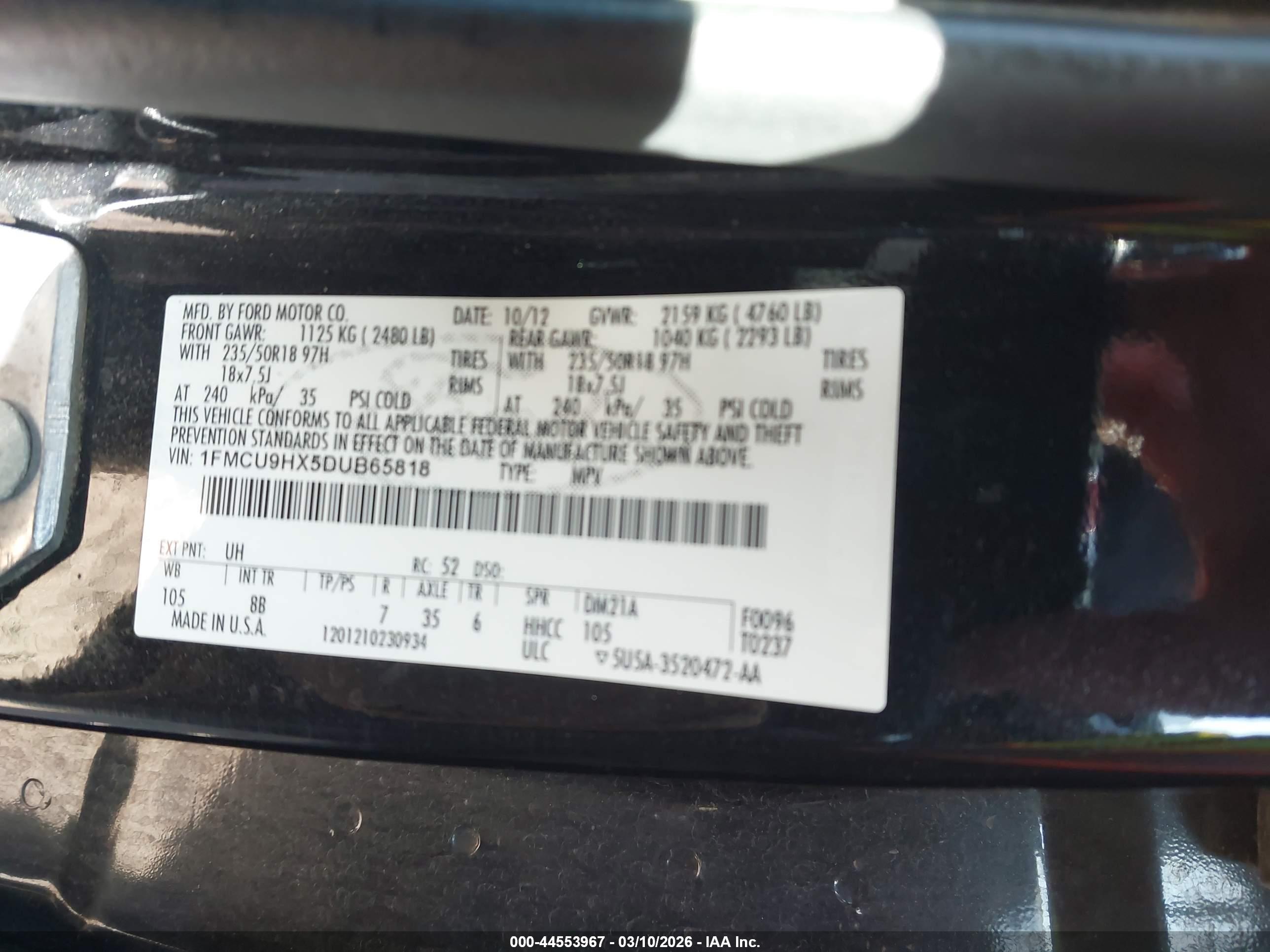 FORD ESCAPE image 9