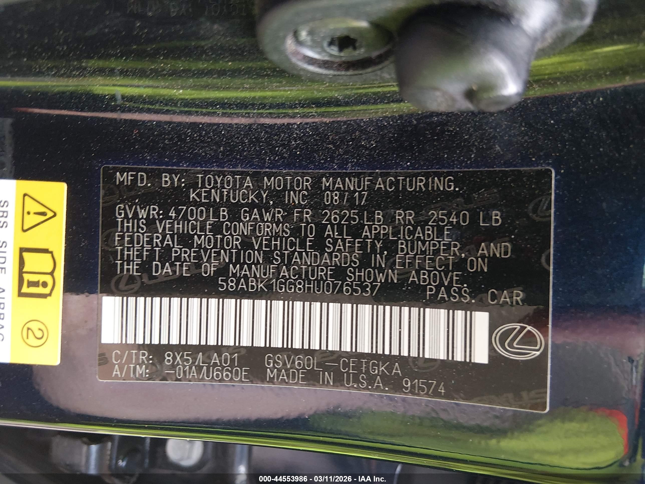 LEXUS ES image 9