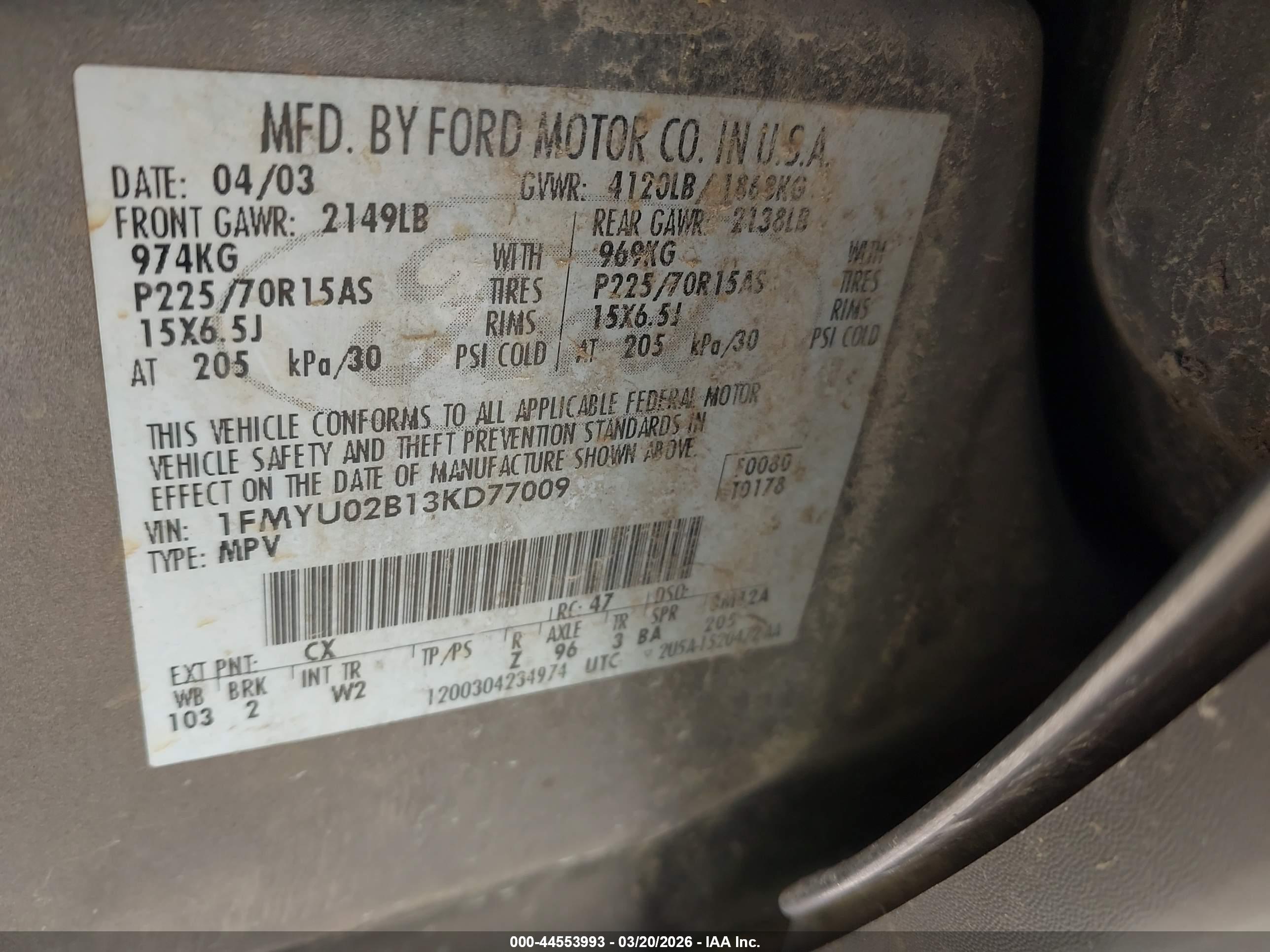FORD ESCAPE image 9