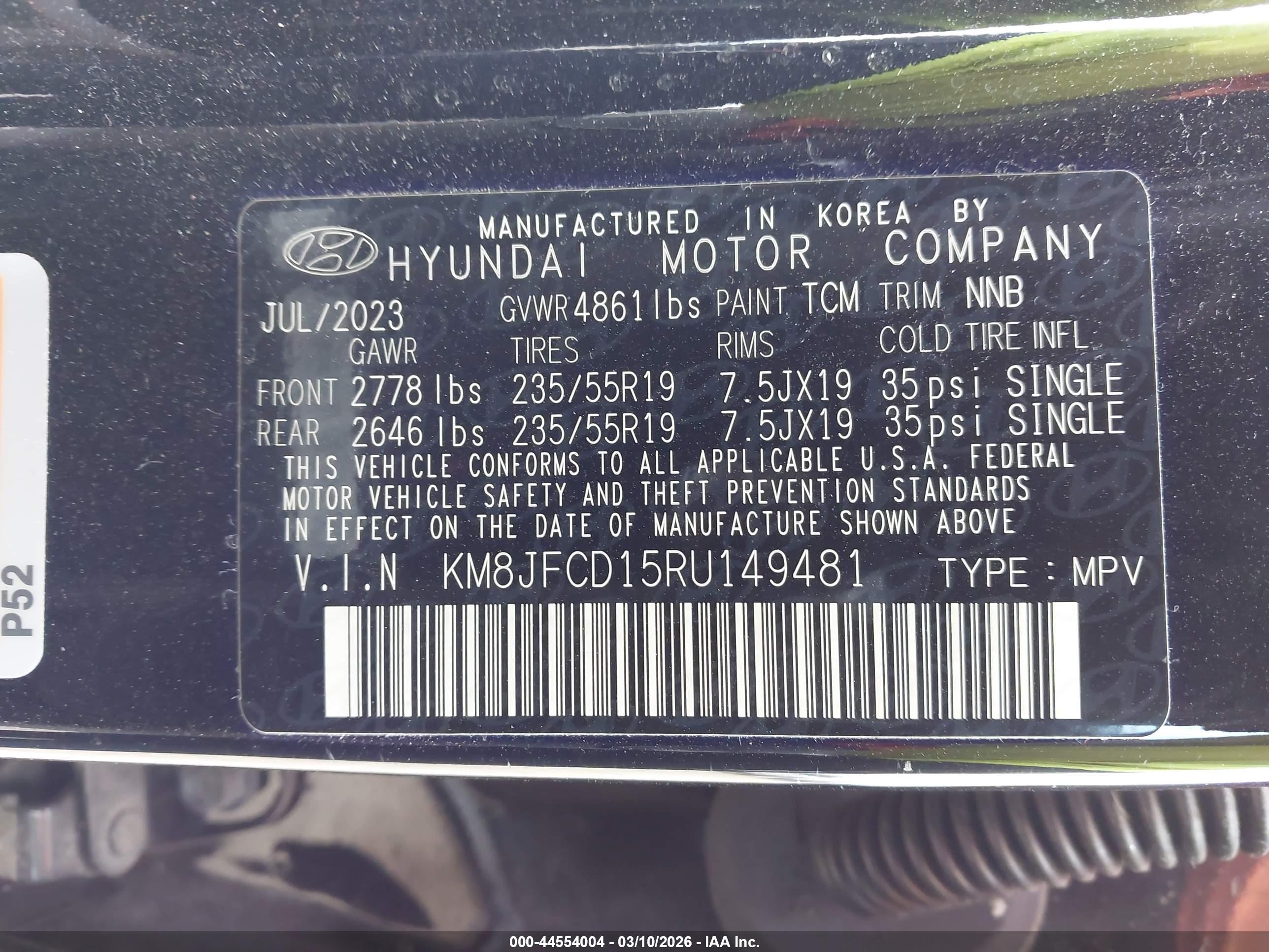 HYUNDAI TUCSON image 9