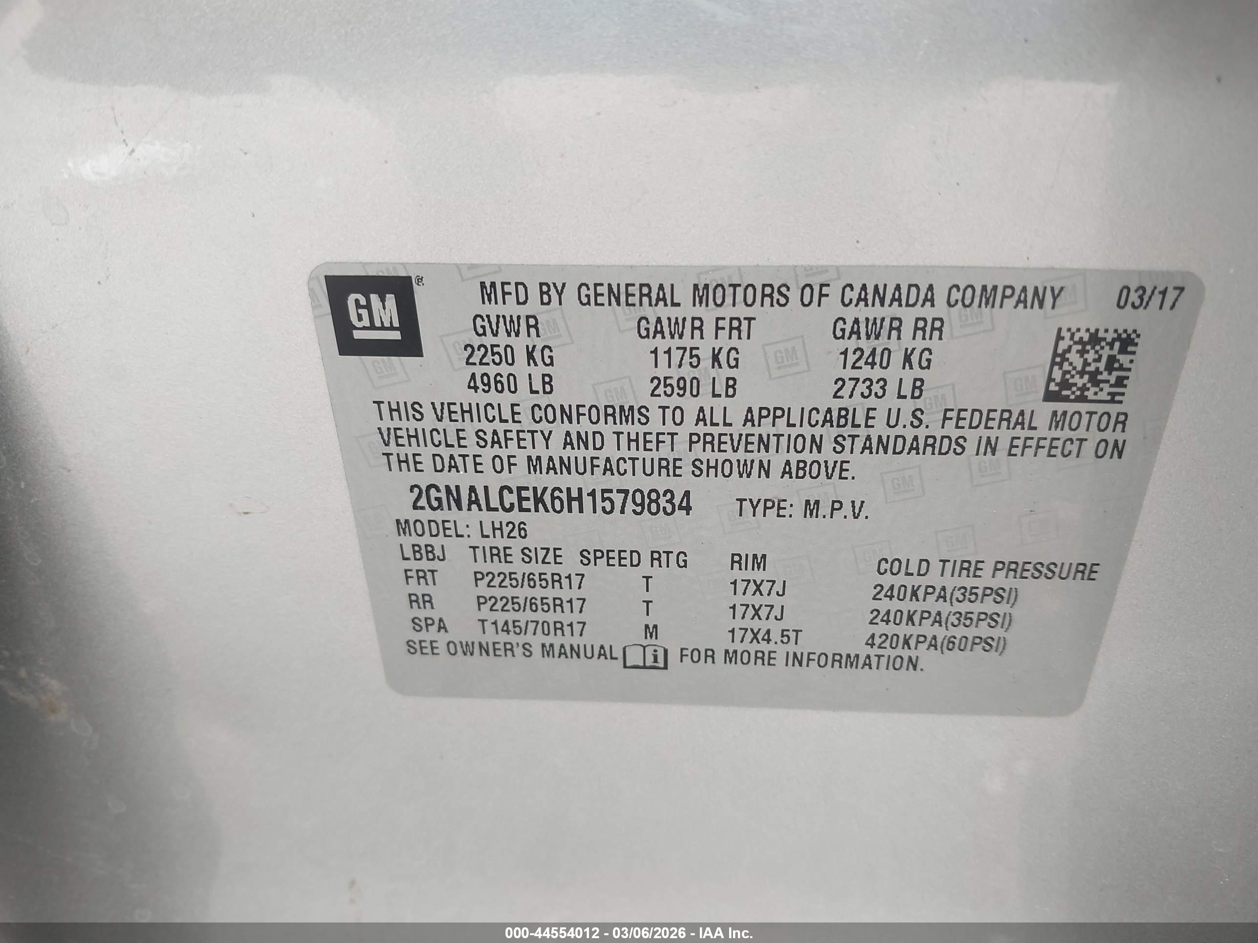 CHEVROLET EQUINOX image 9