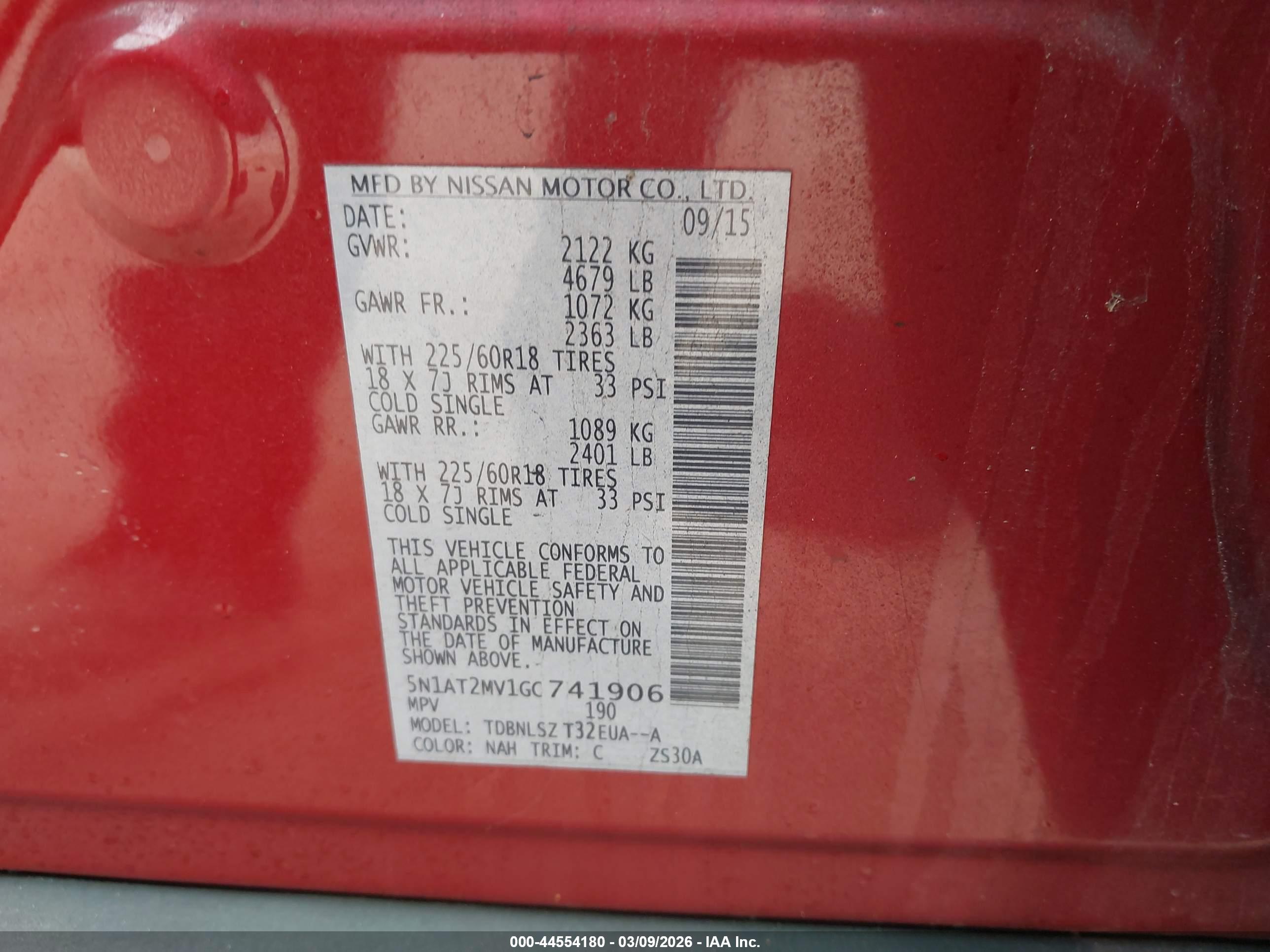 NISSAN ROGUE image 9