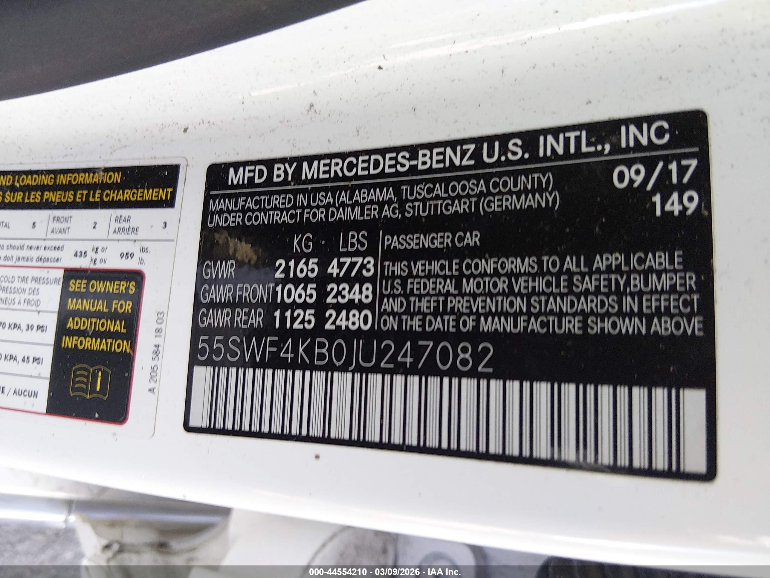 MERCEDES-BENZ C image 9