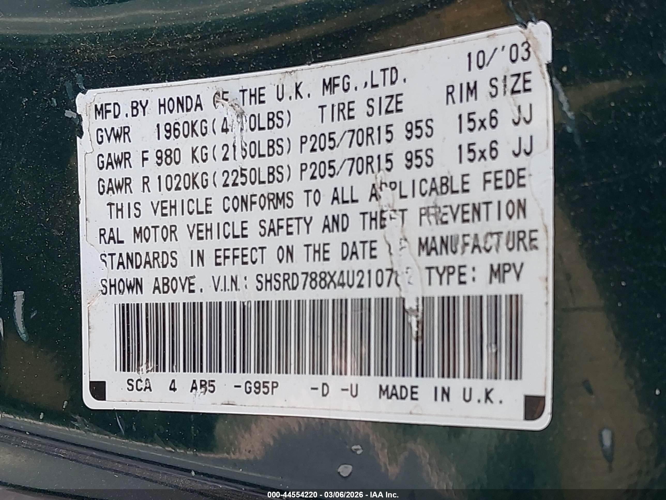 HONDA CR-V image 9