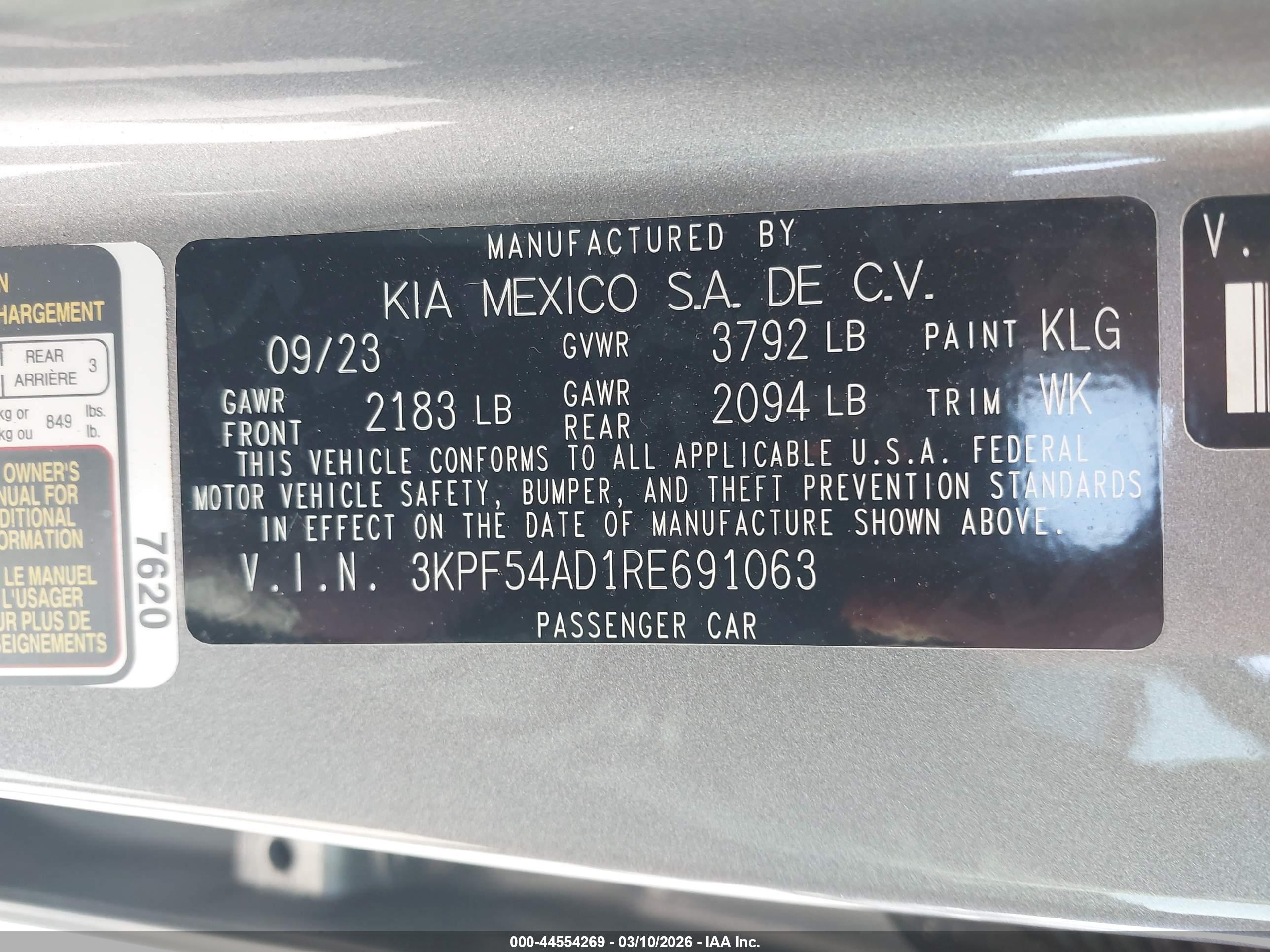 KIA FORTE image 9