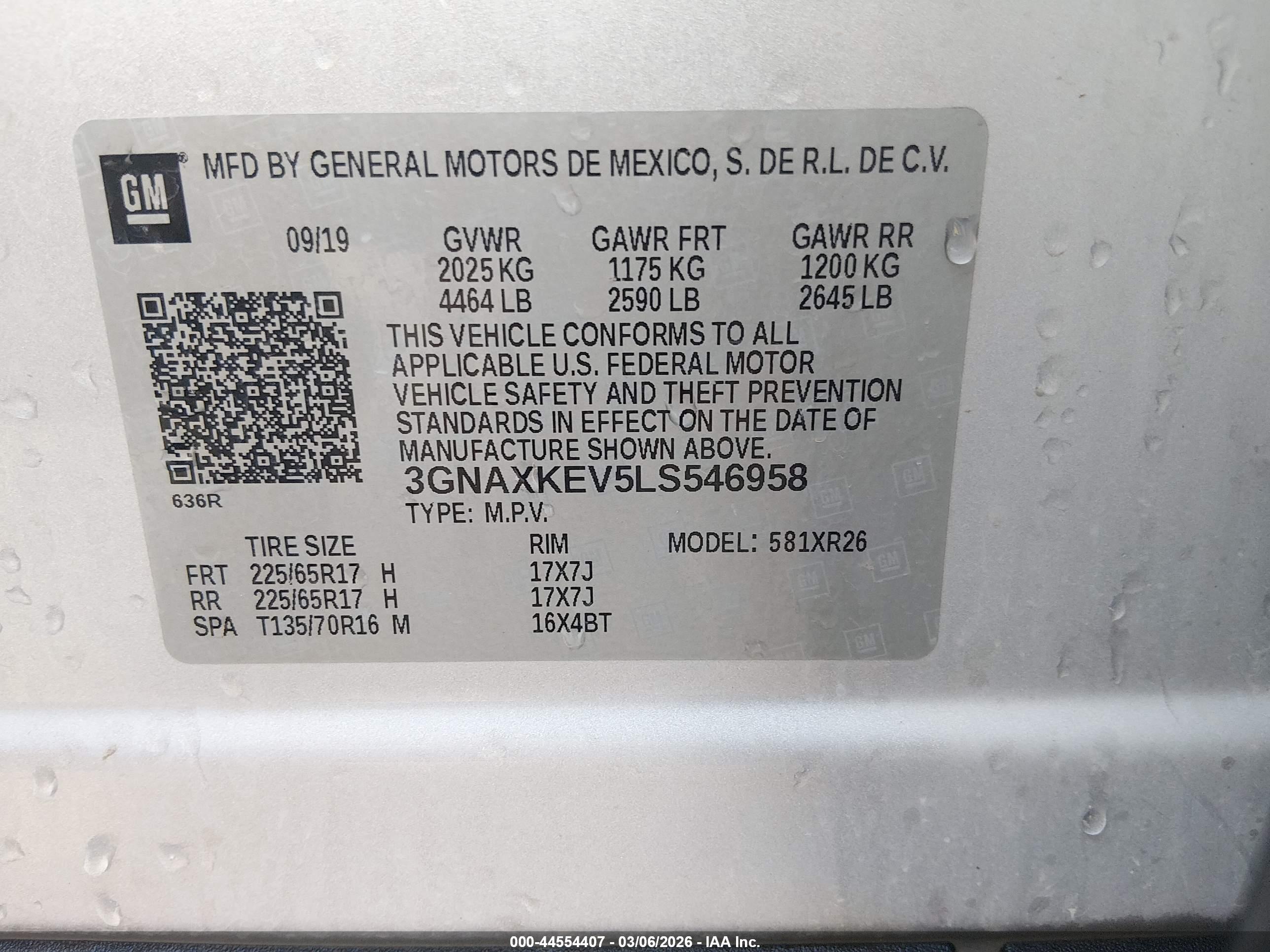 CHEVROLET EQUINOX image 9
