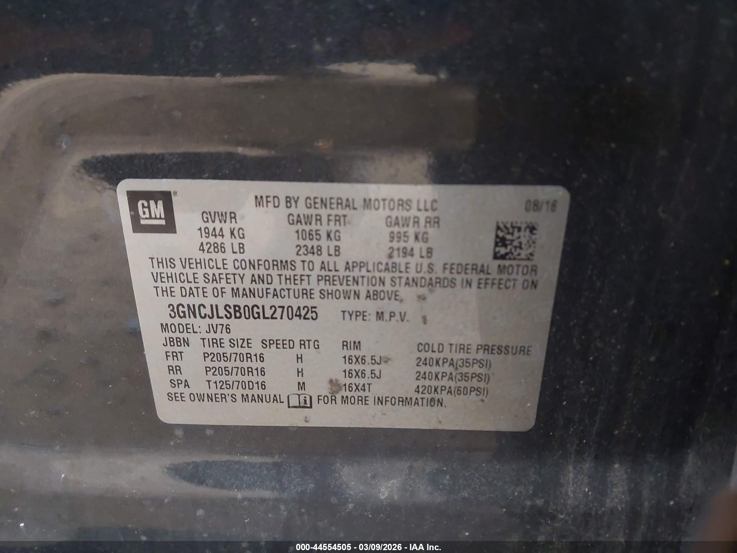 CHEVROLET TRAX image 9