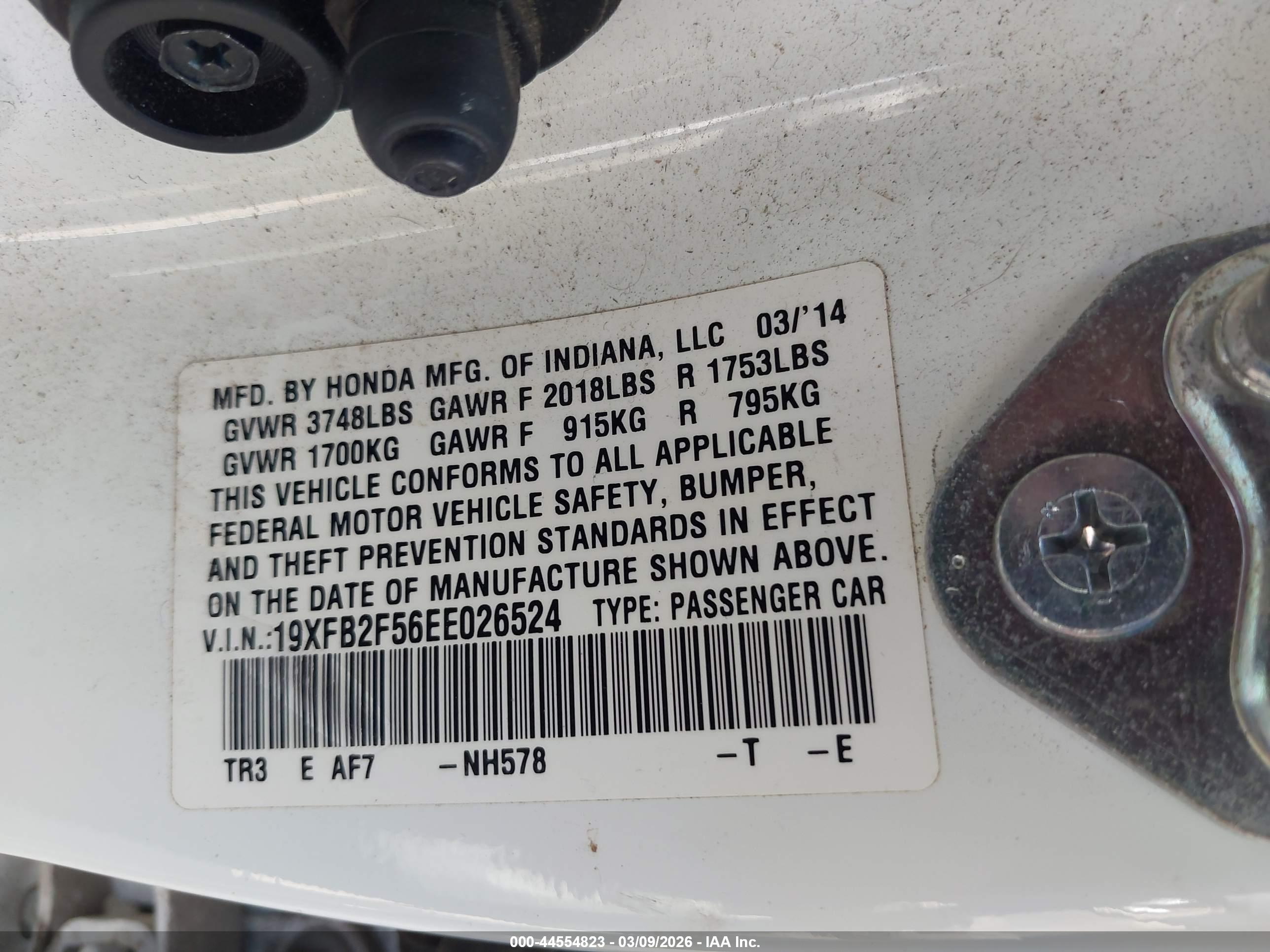 HONDA CIVIC image 9