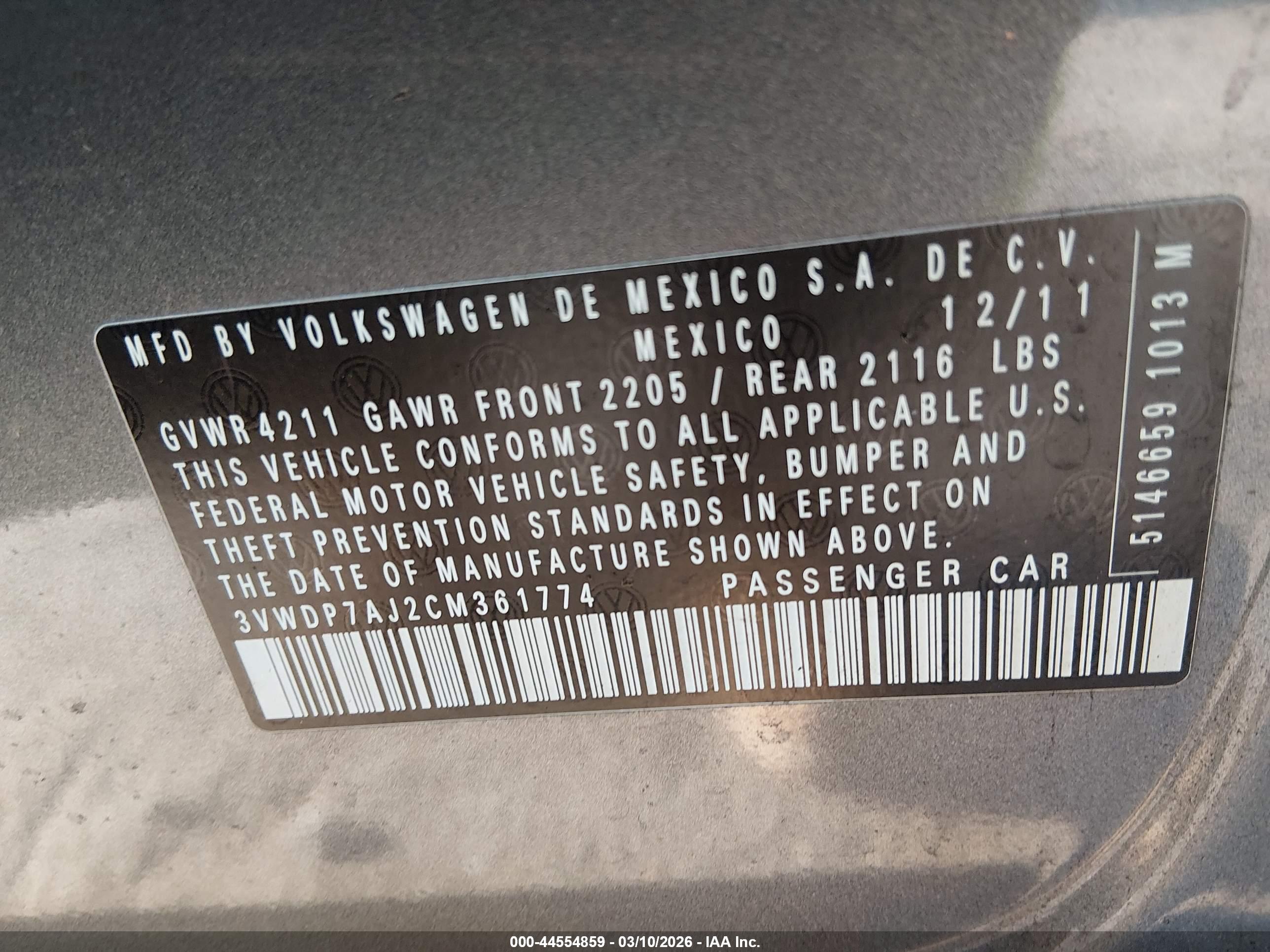 VOLKSWAGEN JETTA image 9
