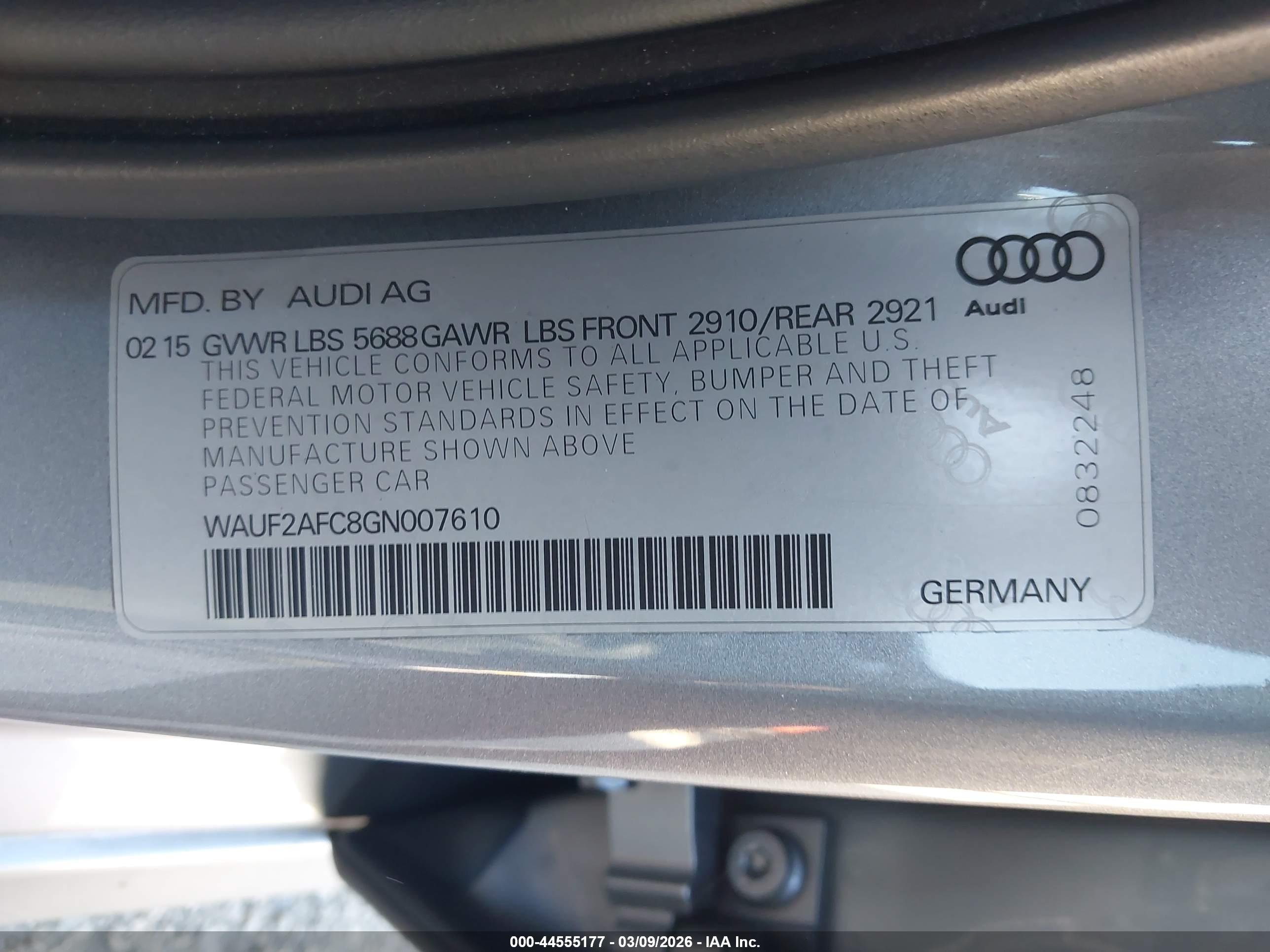 AUDI S6 image 9