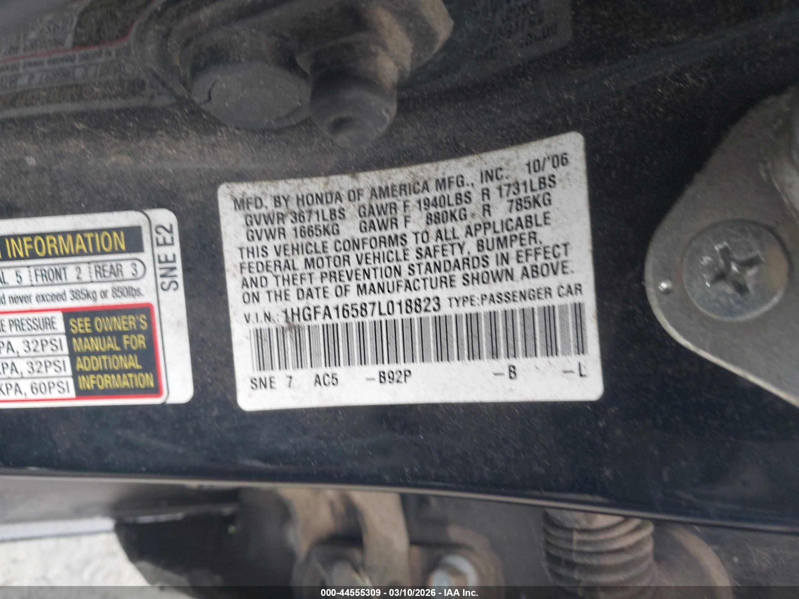 HONDA CIVIC image 9