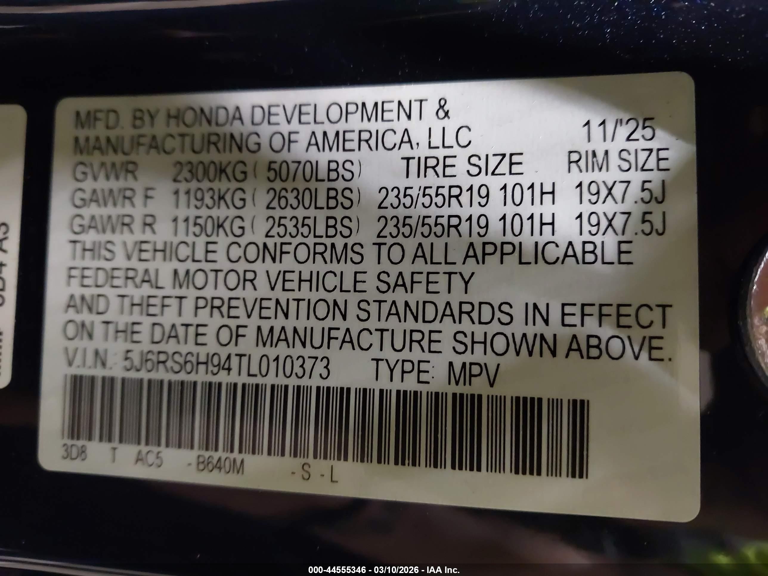 HONDA CR-V image 9
