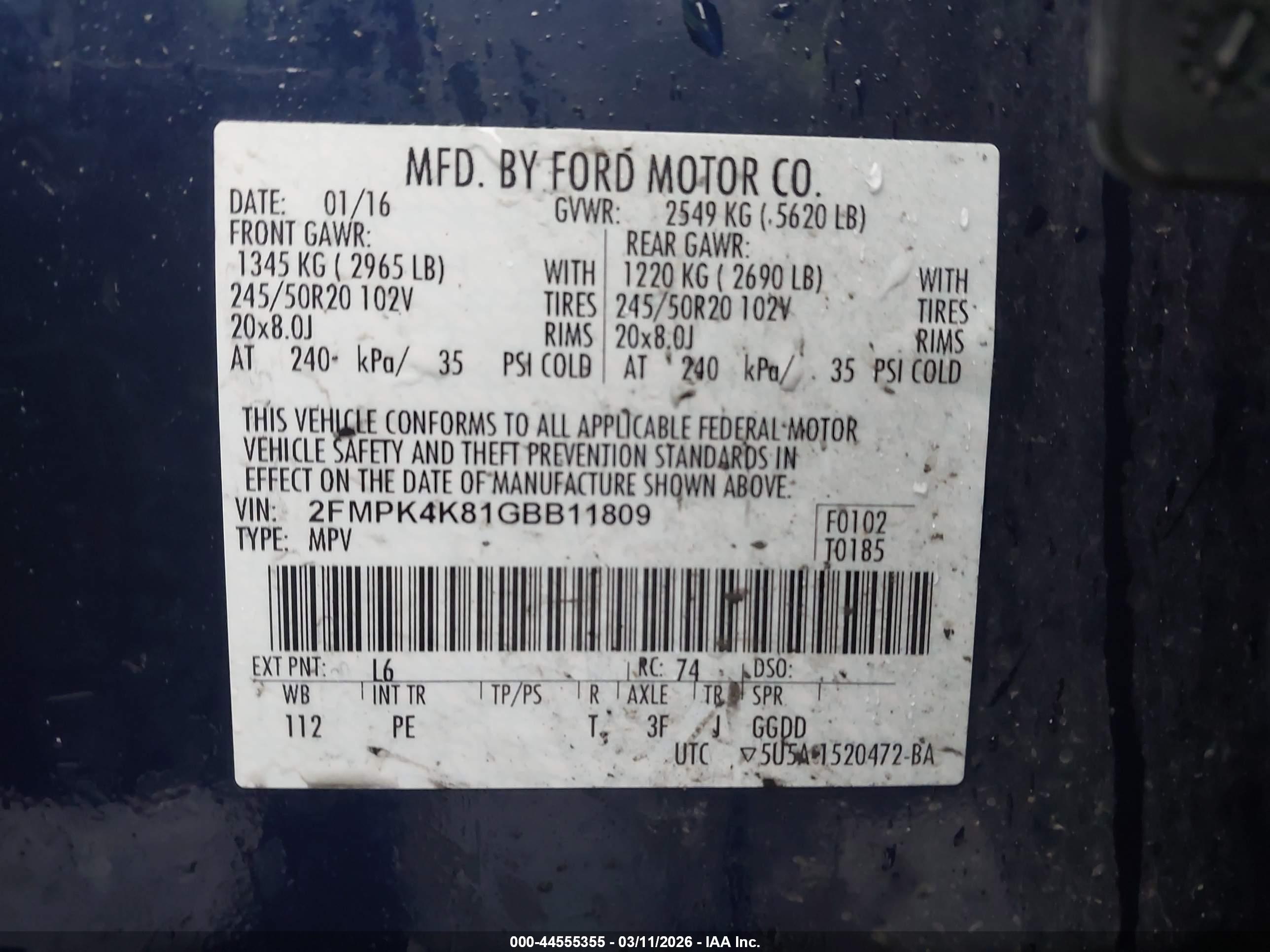FORD EDGE image 9