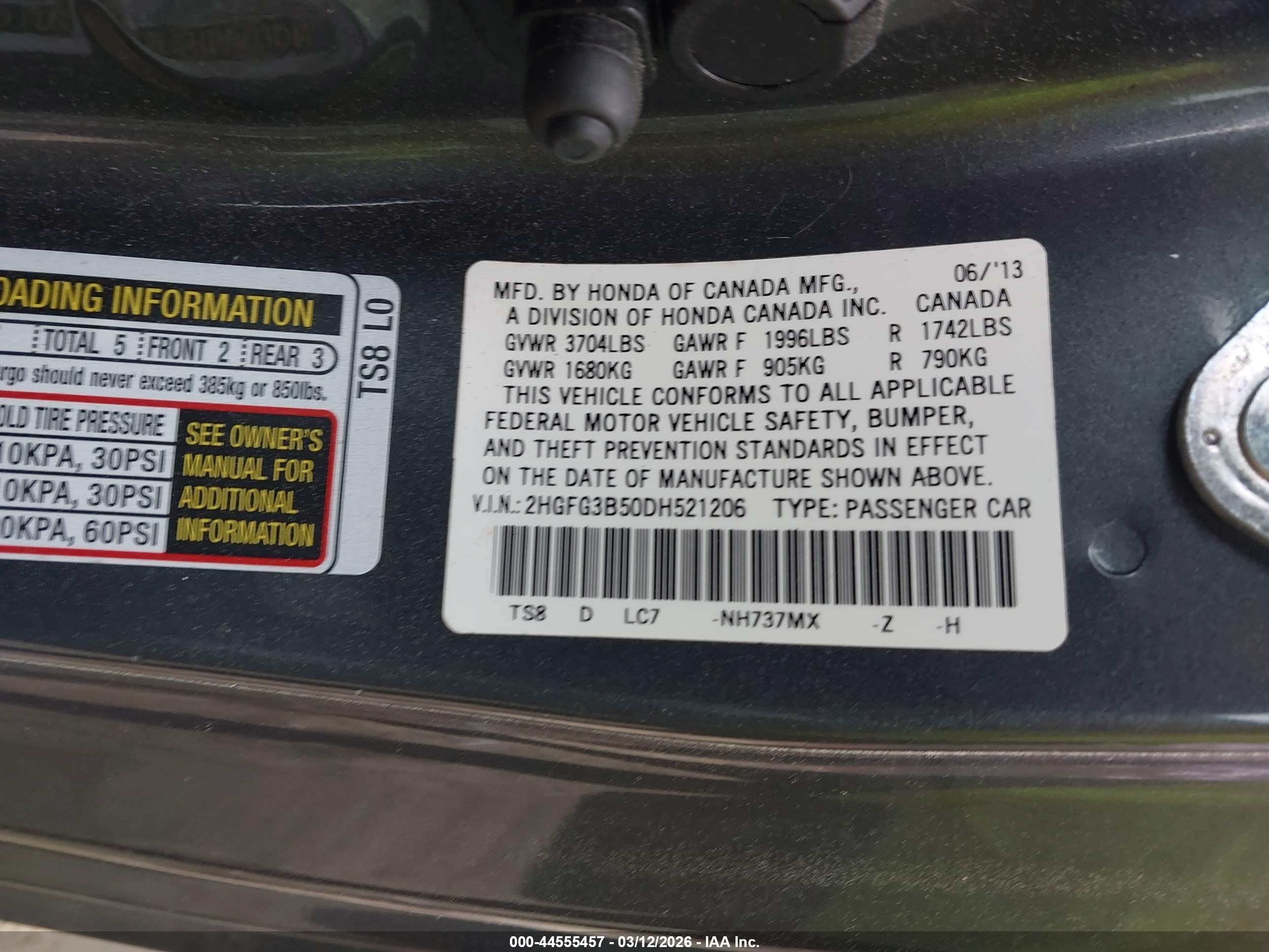 HONDA CIVIC image 9
