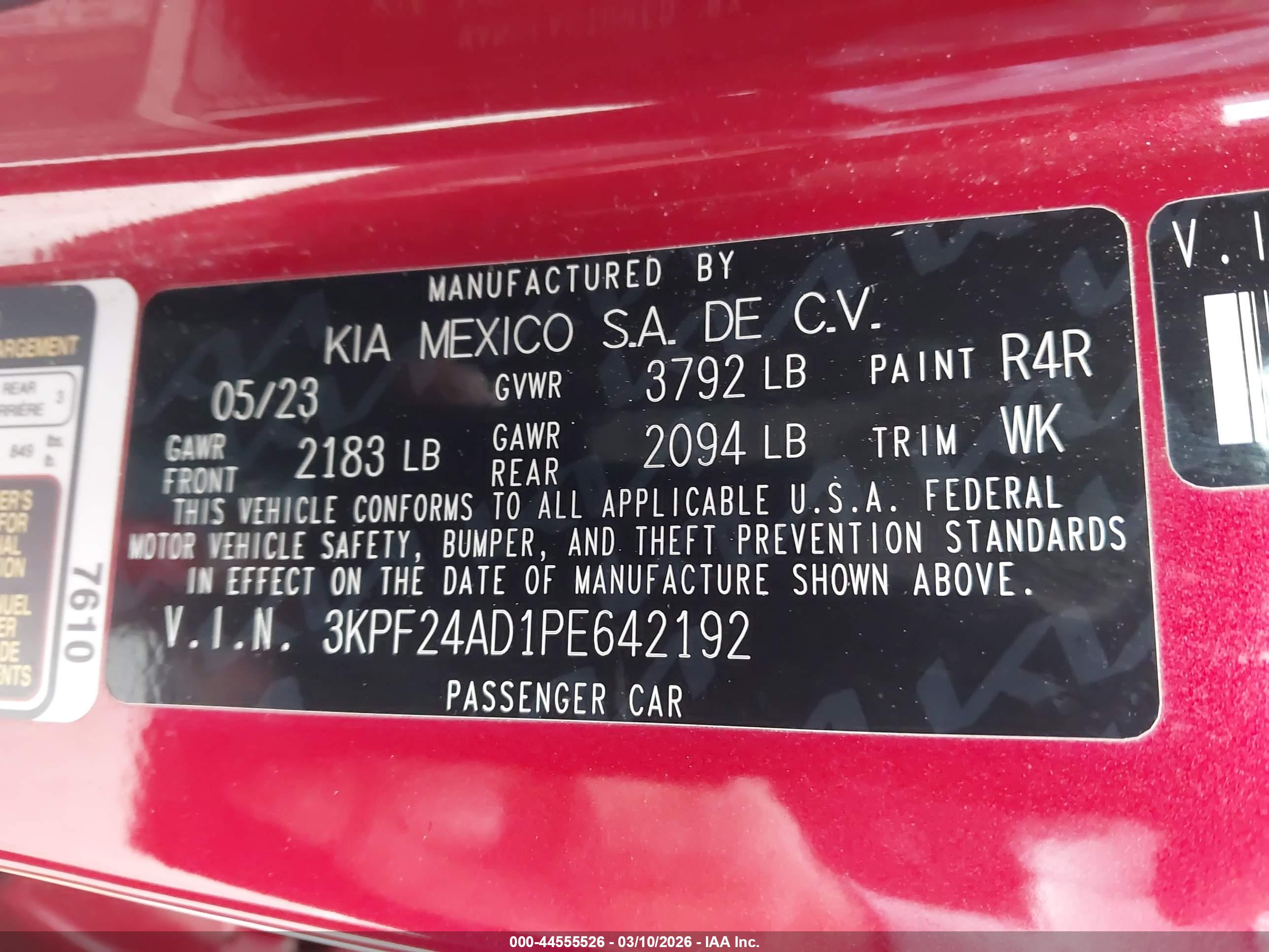 KIA FORTE image 9