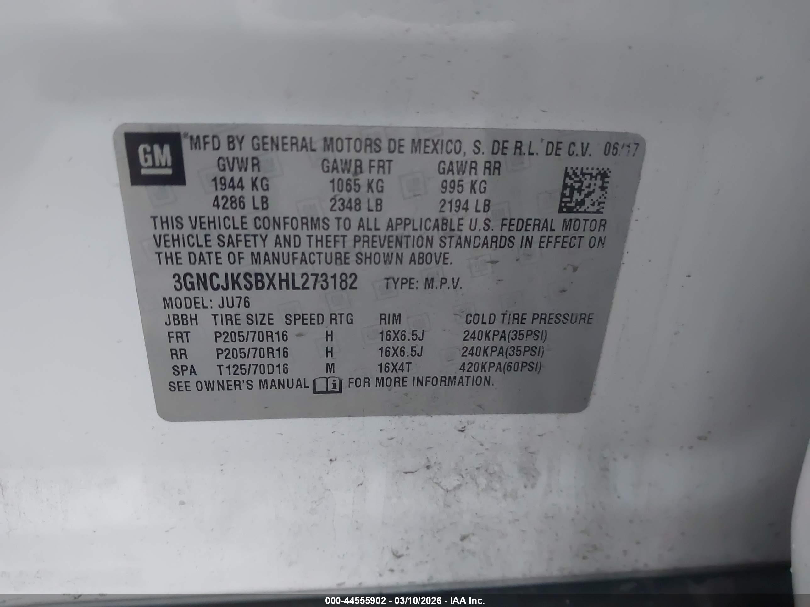 CHEVROLET TRAX image 9