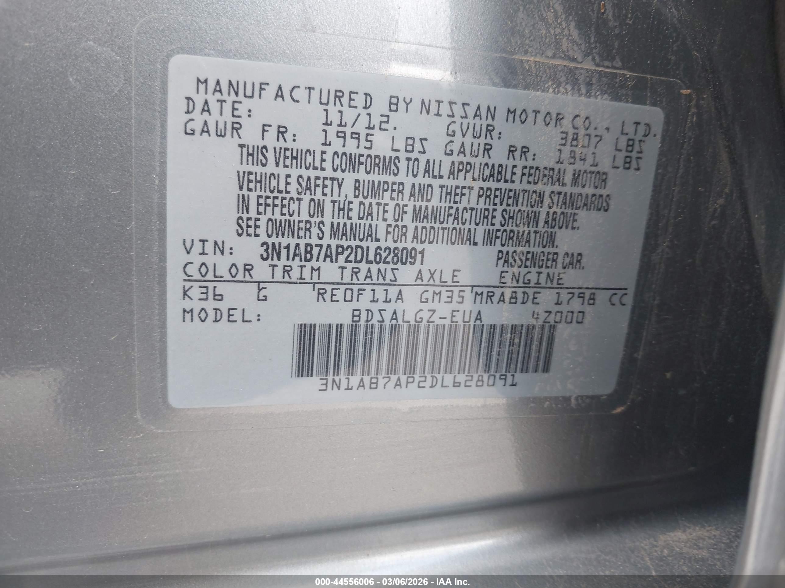 NISSAN SENTRA image 9
