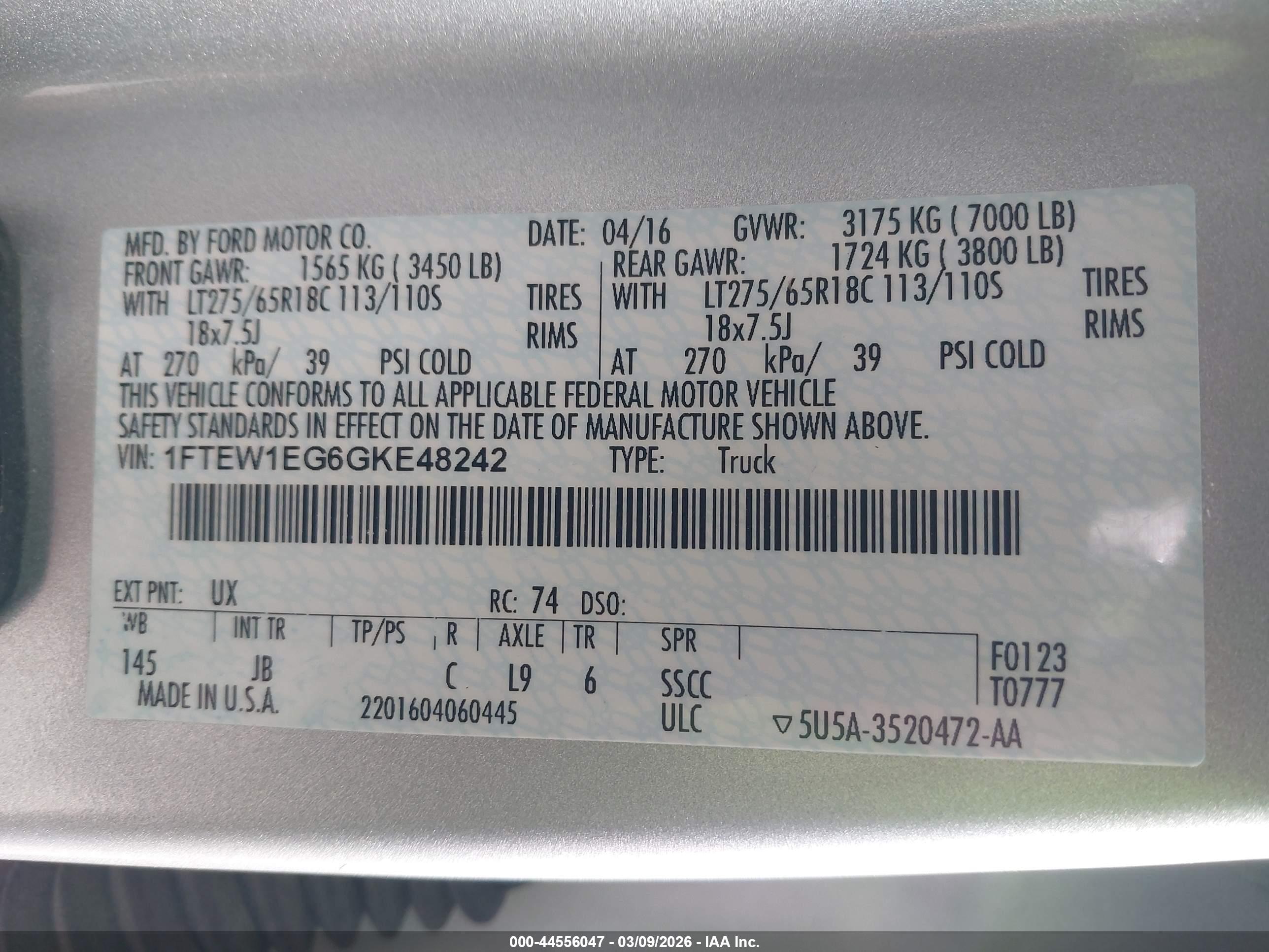 FORD F-150 image 9
