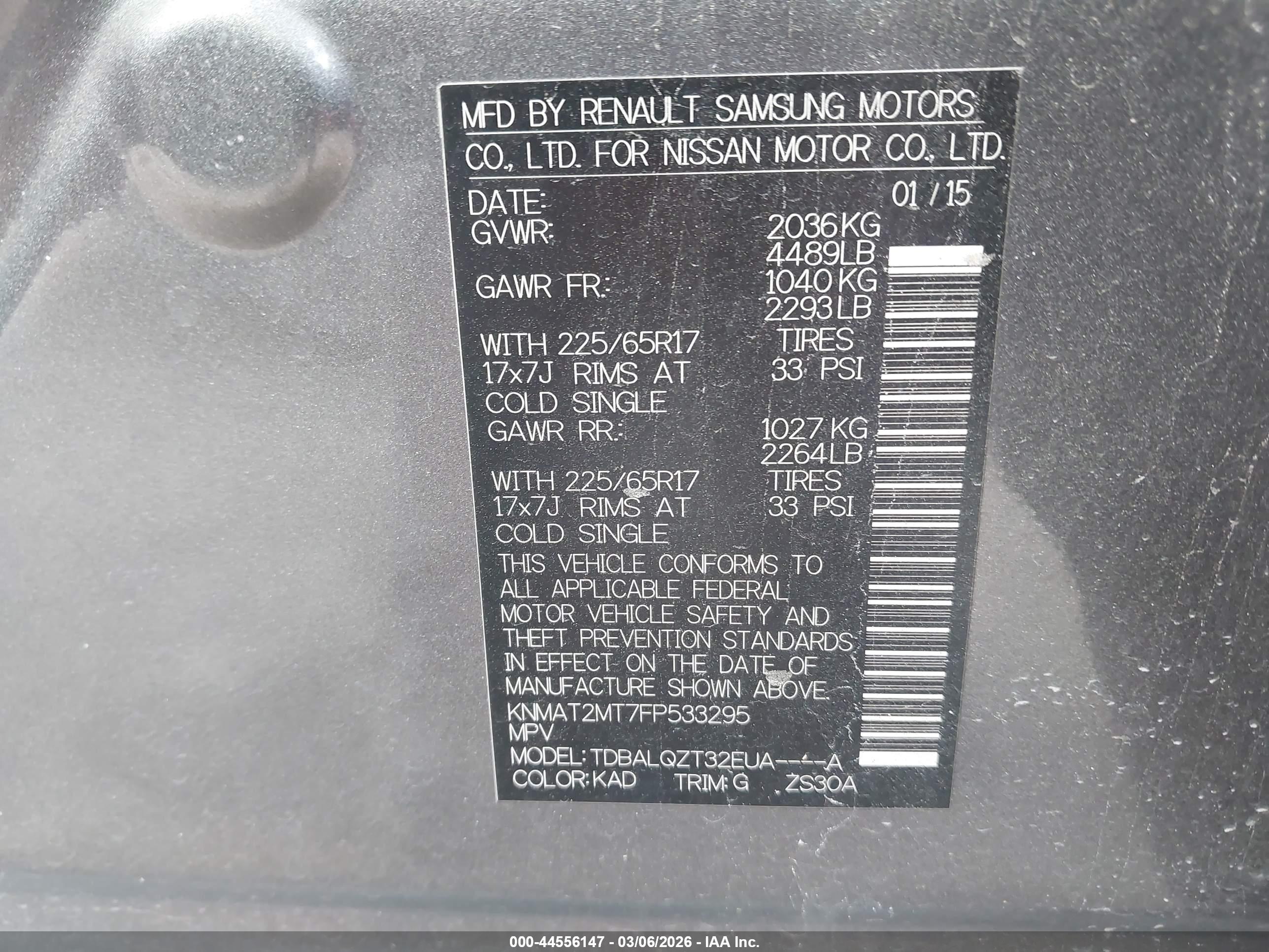 NISSAN ROGUE image 9